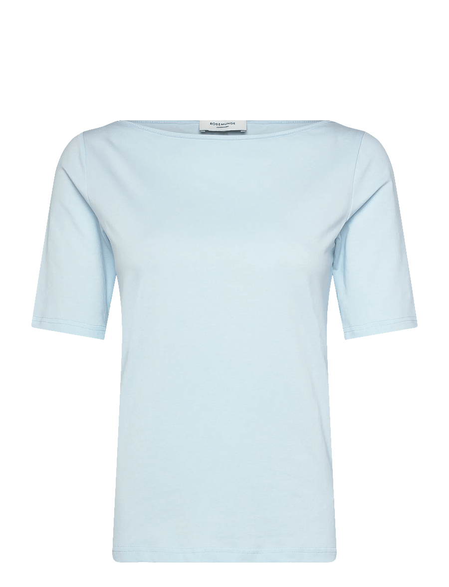 Rosemunde - RWNatali 2/4 Boatneck T-shirt - t-shirts - nantucket blue - 1