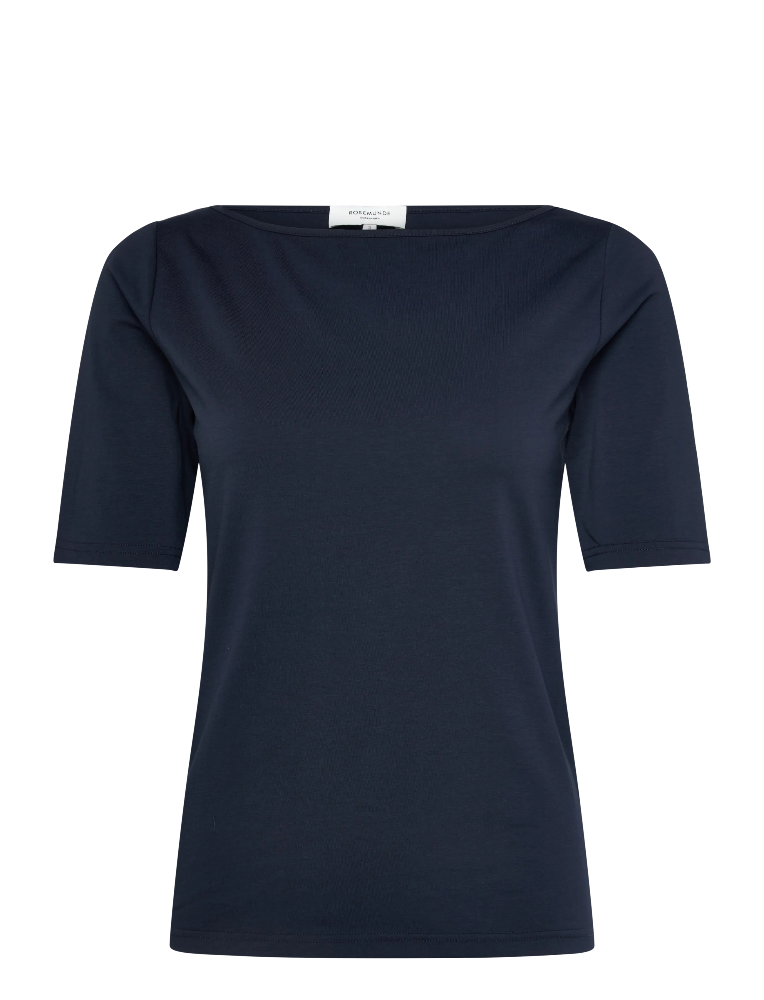 Rosemunde RWNatali 2/4 Boatneck T-shirt - Klær - NAVY / navy