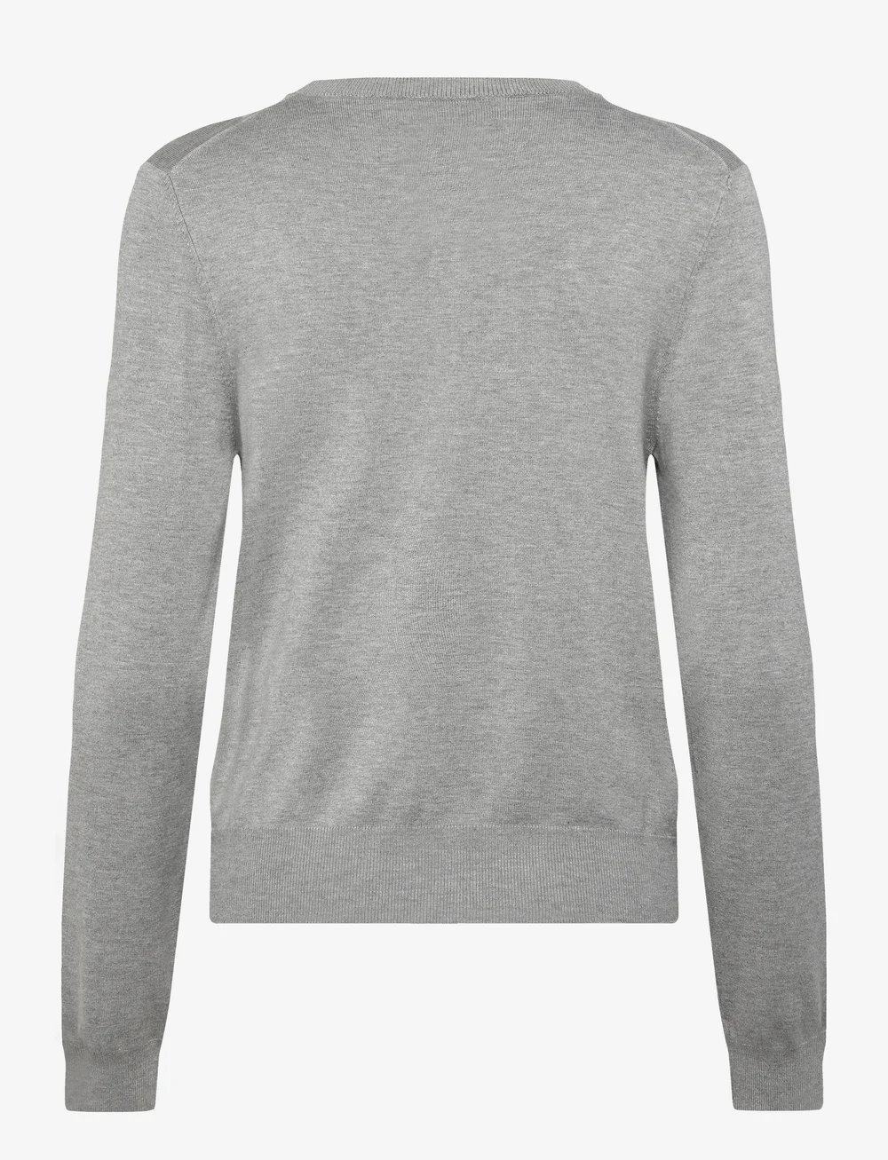 Rosemunde - RWDenise LS Regular Cardigan - cardigans - light grey melange - 1