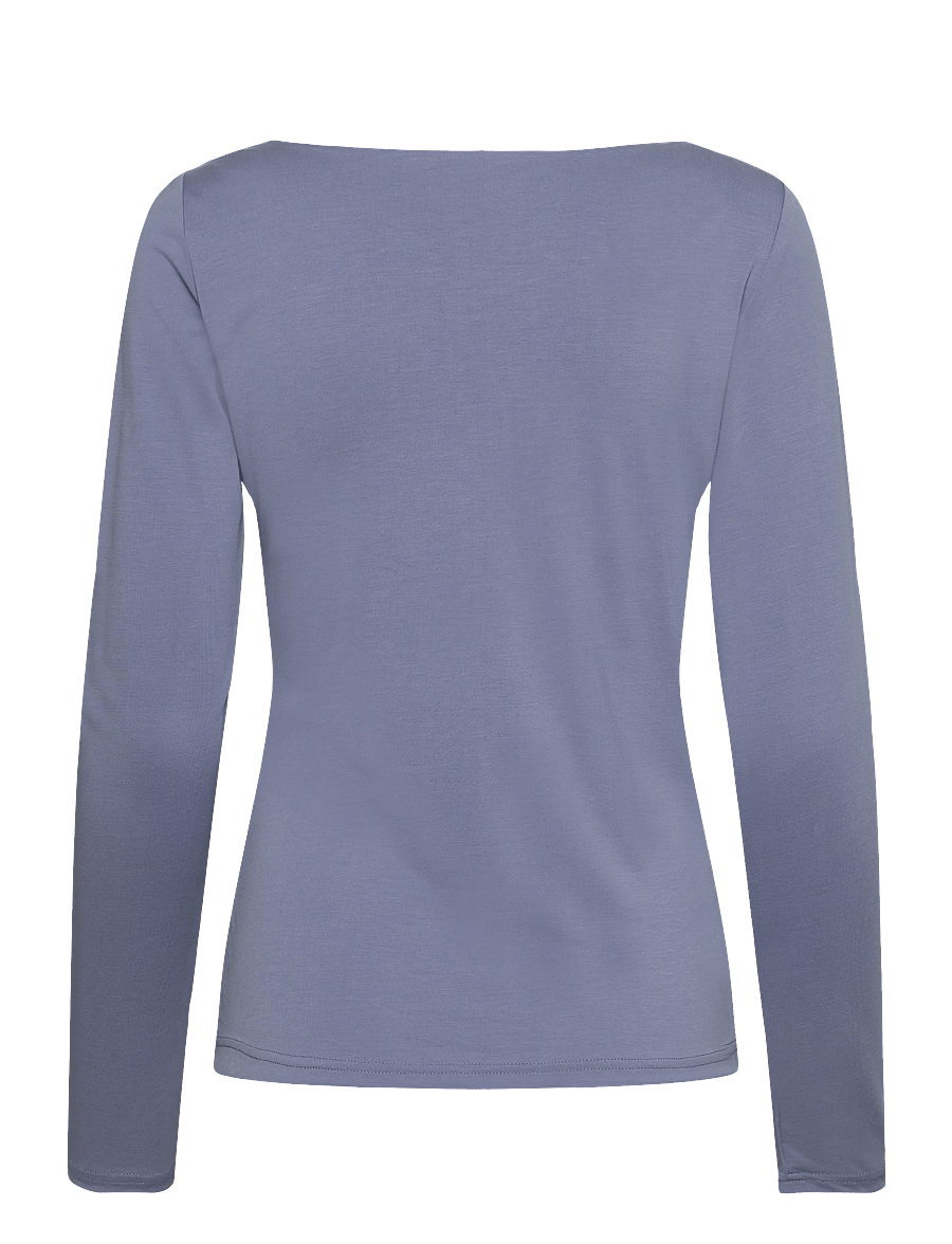 Rosemunde - RWElma Modal V-neck T-shirt - overdele - infinity - 2