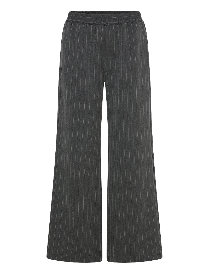 Rosemunde - RWPin MW Trousers - vida byxor - grey pinstripe - 1