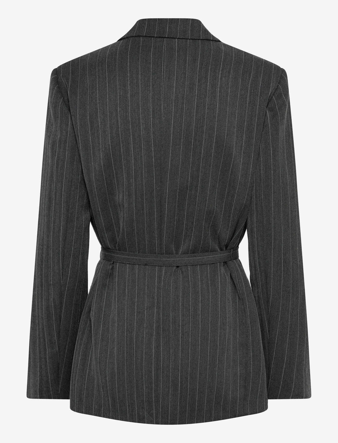 Rosemunde - RWPin LS Blazer - vööga bleiserid - grey pinstripe - 2
