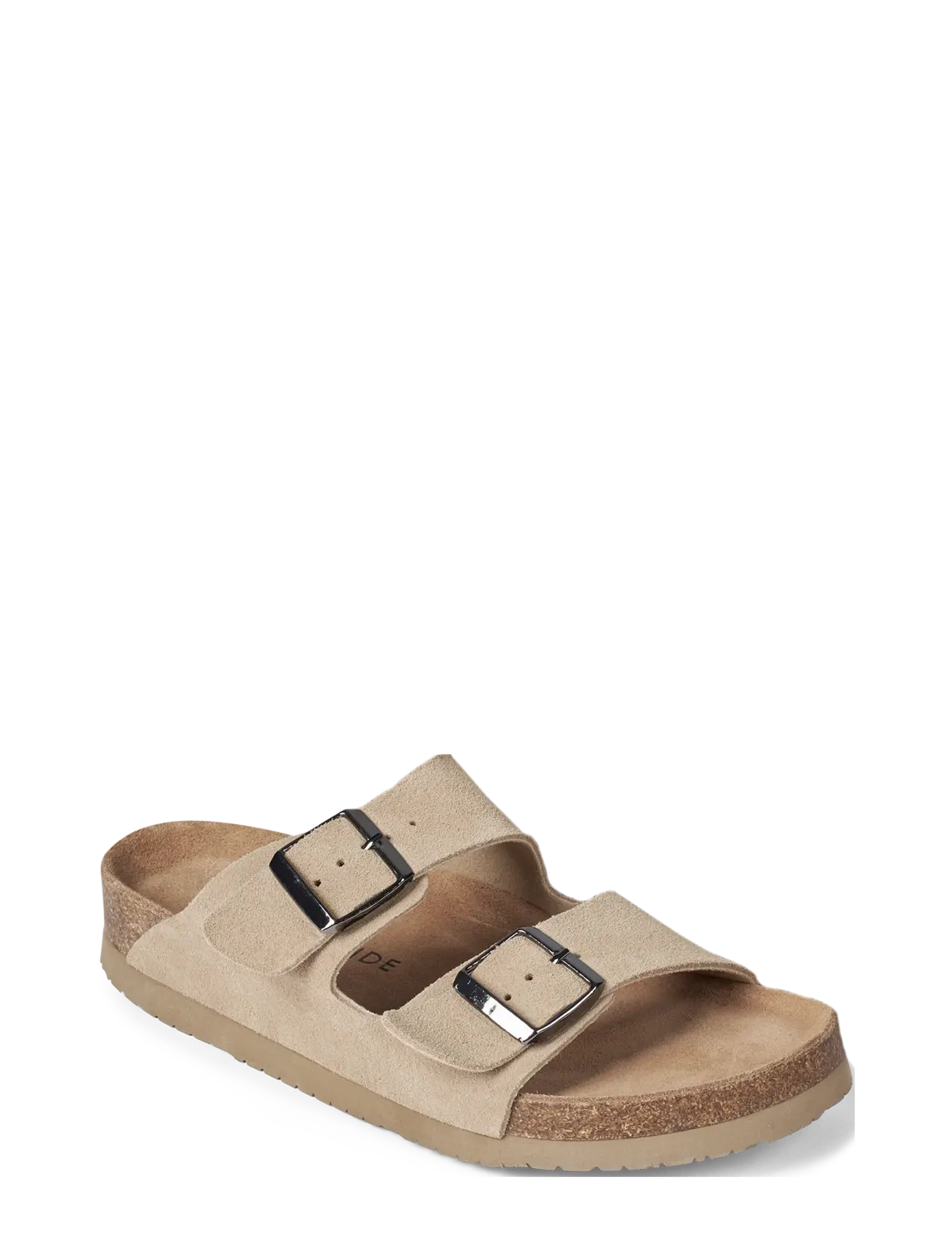 Rosemunde RHWColina strap sandal BZT - Flache Sandalen - TAUPE / beige