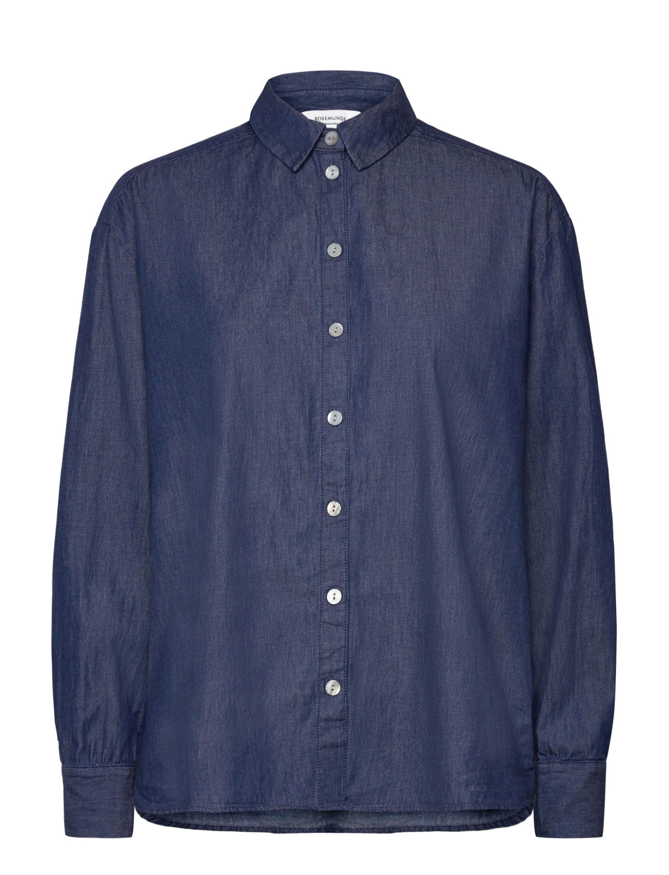 Rosemunde RWLaila Denim LS Regular Shirt - Transitional Layering - DENIM BLUE / navy