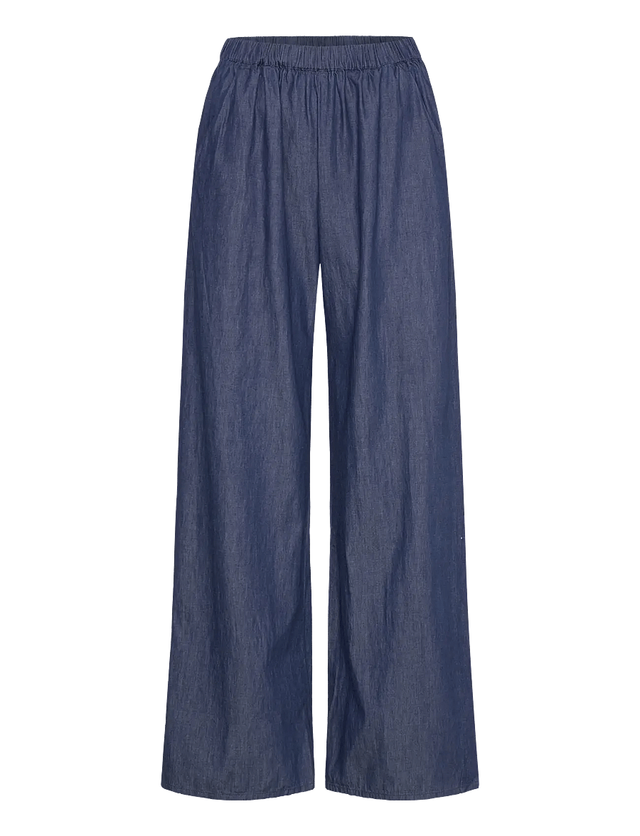Rosemunde - RWLaila Denim MW Trousers - denim blue - 1