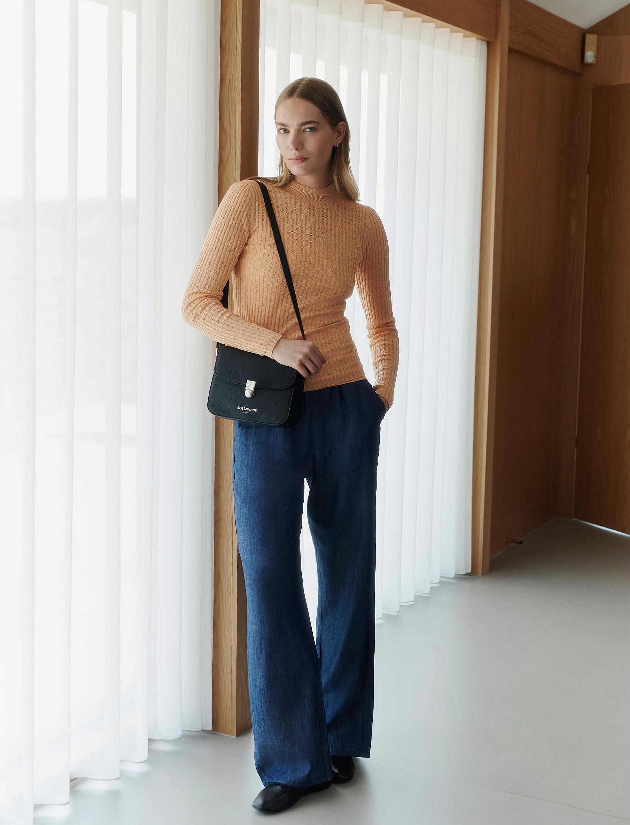 Rosemunde - RWLaila Denim MW Trousers - denim blue - 0