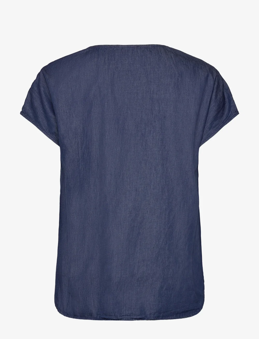 Rosemunde - RWLaila Denim SL Regular Shirt - kortærmede bluser - denim blue - 1