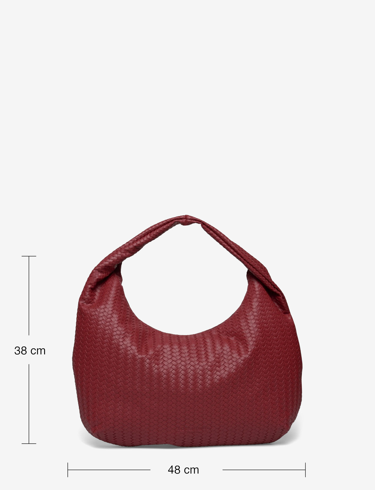 Rosemunde - RBRemi Medium Shoulder Bag - everyday style - cranberry black oxid - 3