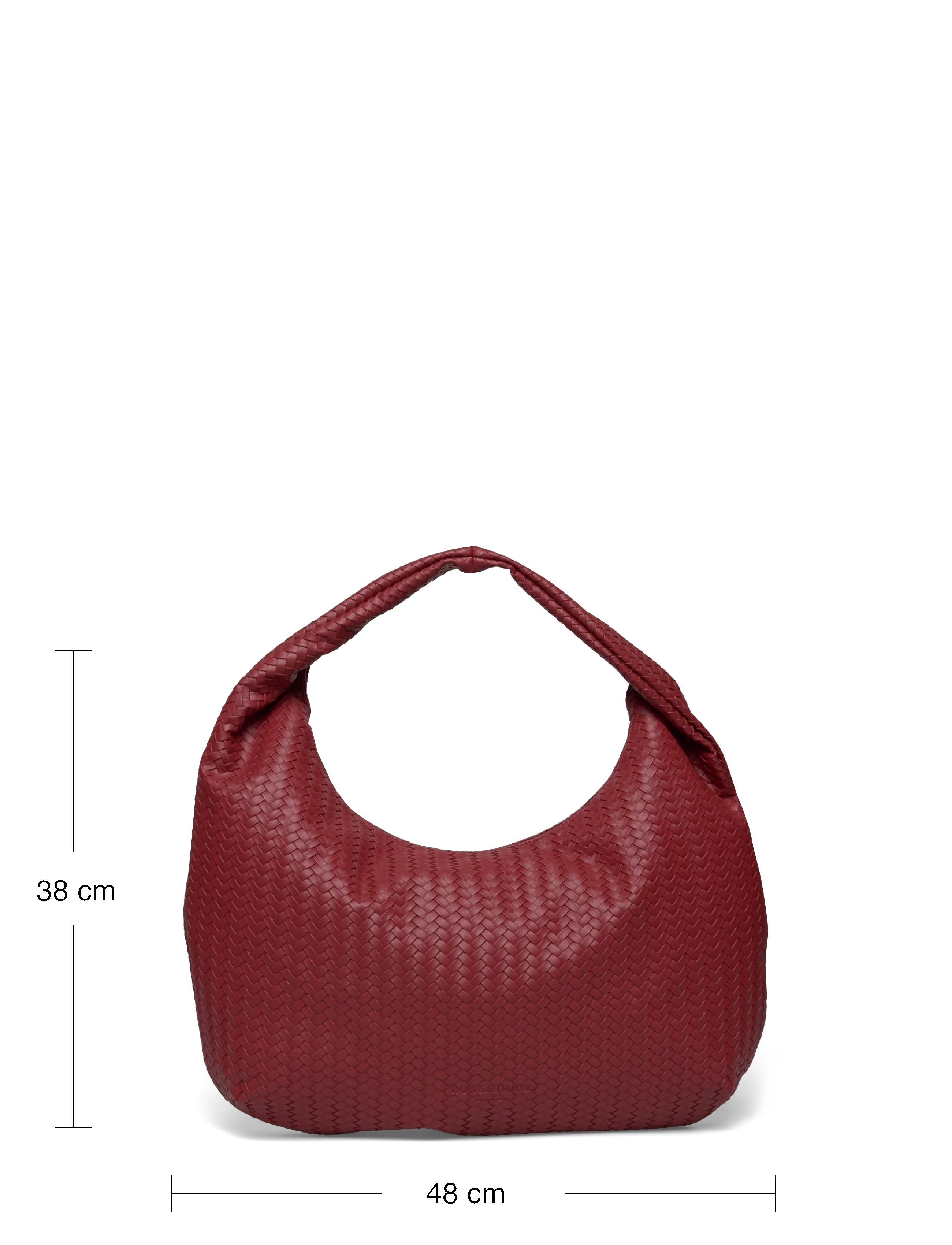 Rosemunde - RBRemi Medium Shoulder Bag - festtøj til outletpriser - cranberry black oxid - 3