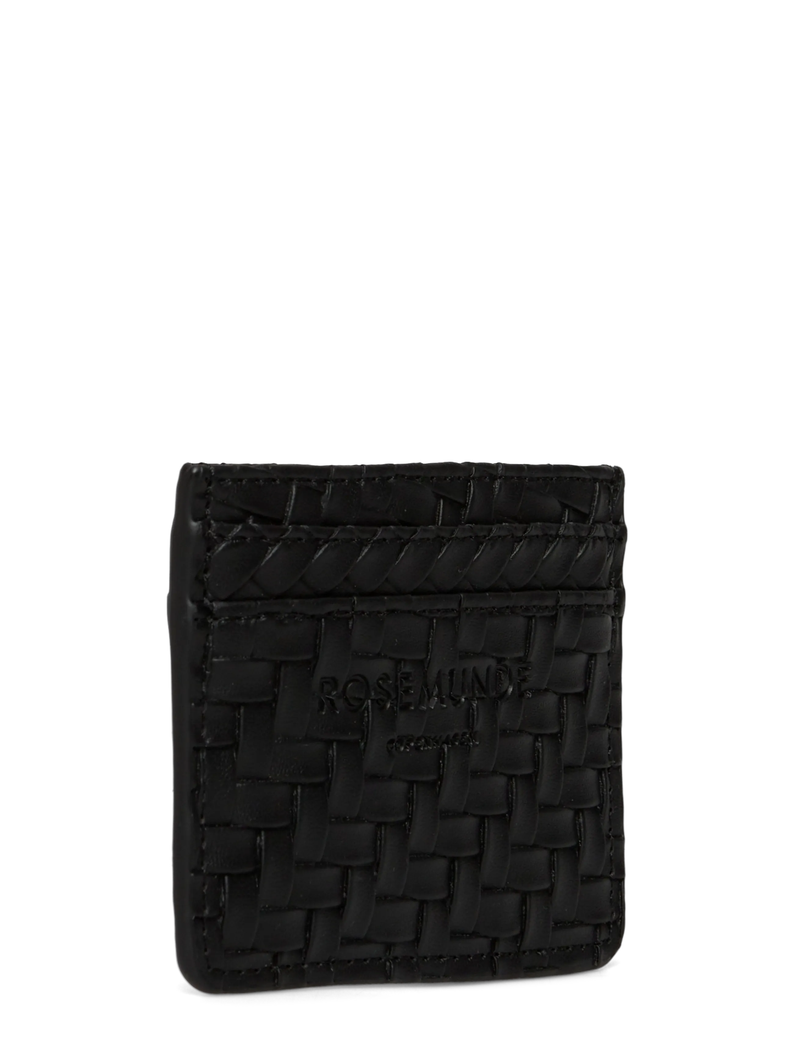 Rosemunde - RBRemi Card Holder - korttikotelot - black silver - 2