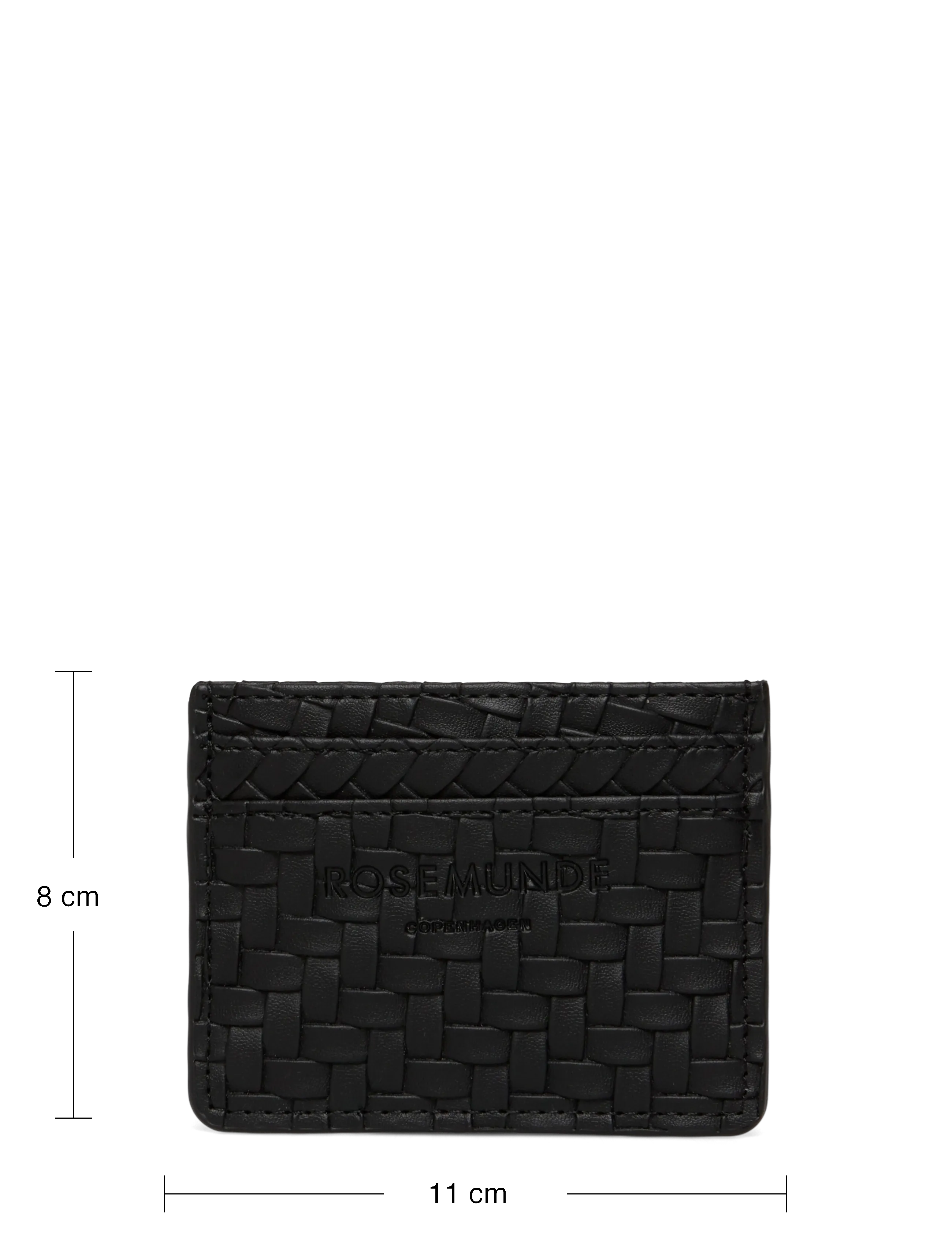 Rosemunde - RBRemi Card Holder - korttikotelot - black silver - 3