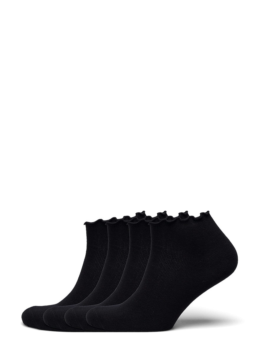 Rosemunde - RHAtlanta Footie Socks - 4-pack - ankelstrumpor - black - 0
