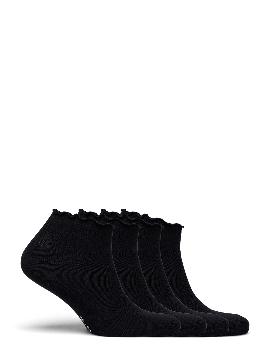 Rosemunde - RHAtlanta Footie Socks - 4-pack - ankelstrumpor - black - 1