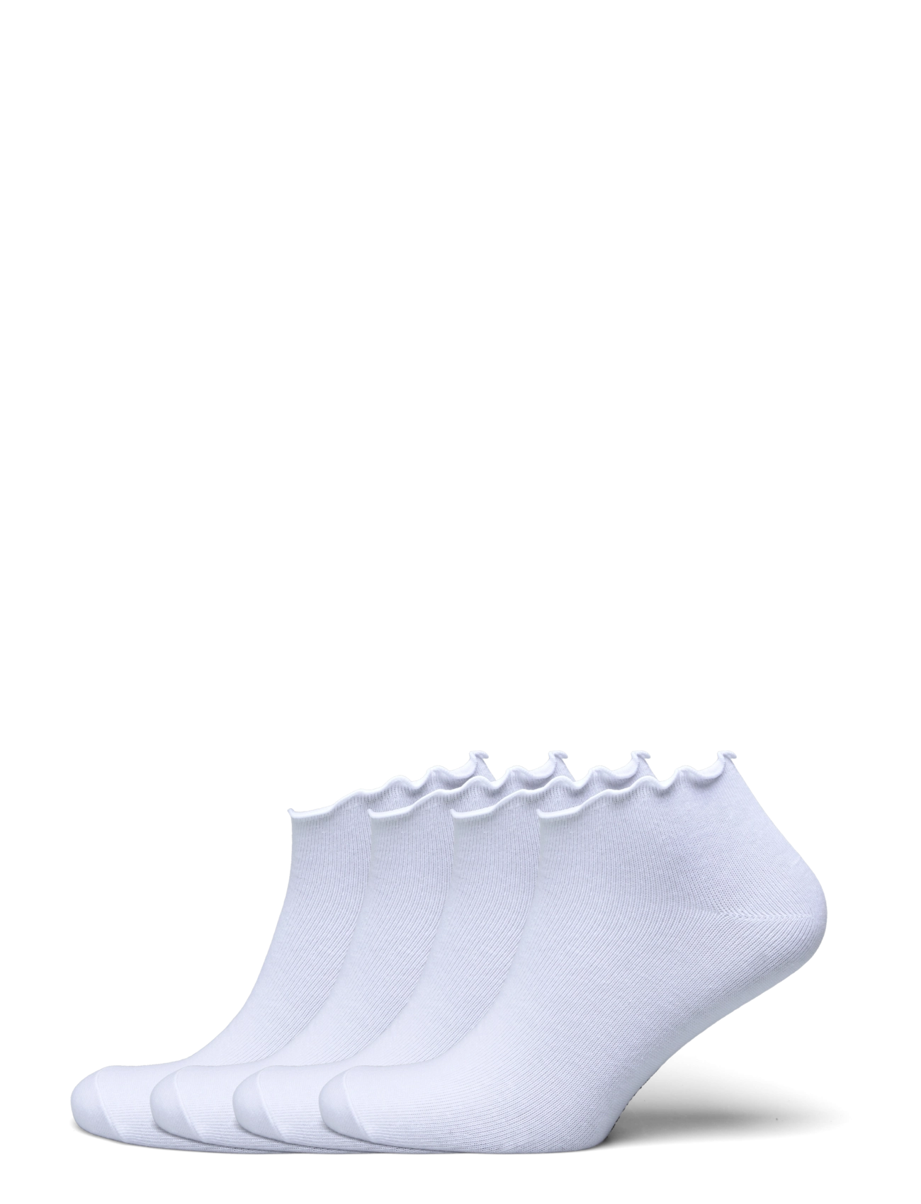 Rosemunde RHAtlanta Footie Socks - 4-pack - Enimmüüdud - NEW WHITE / white