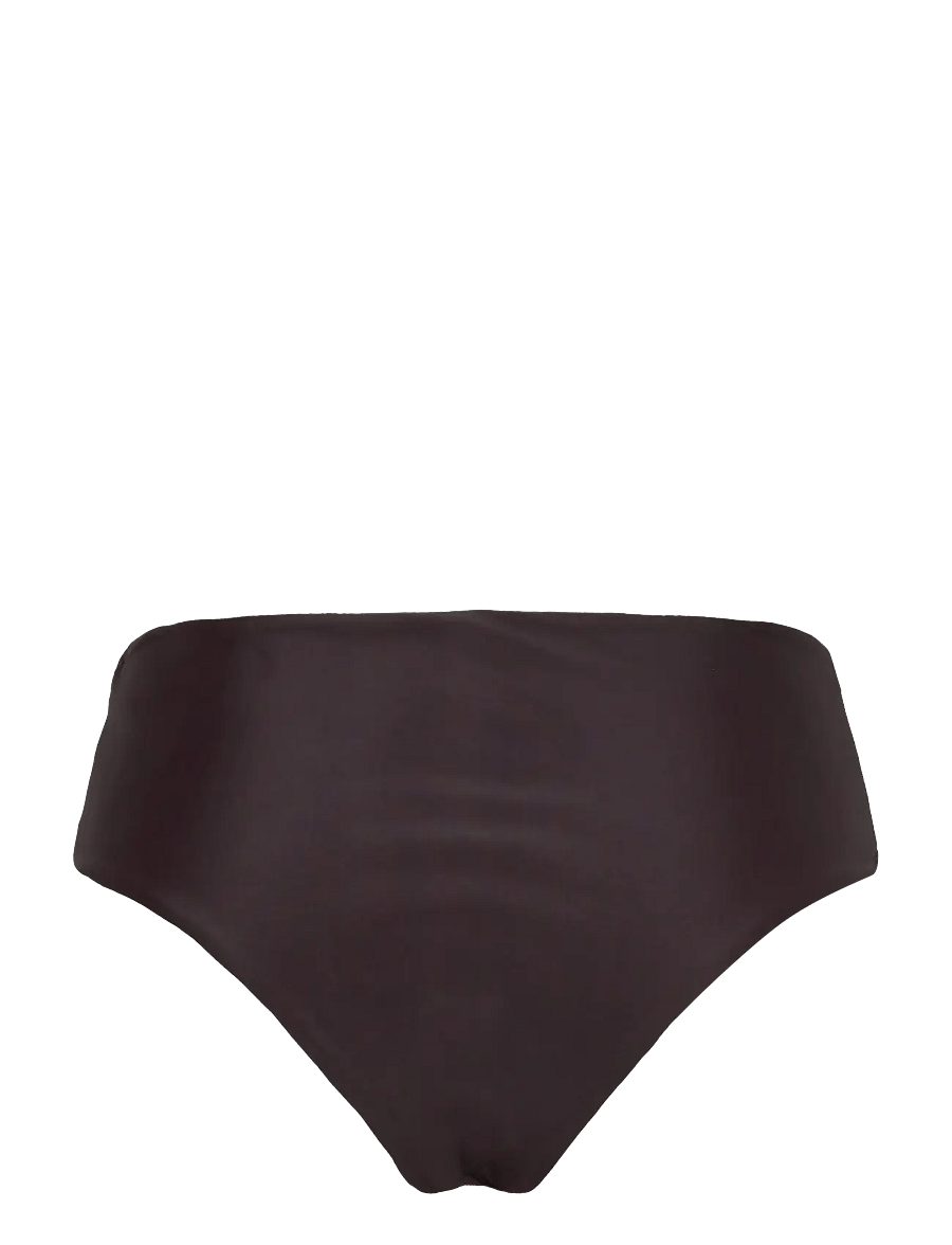 Rosemunde - RWShiitake Cheeky HW Bikini Brief - bikiinipüksid - black brown - 1