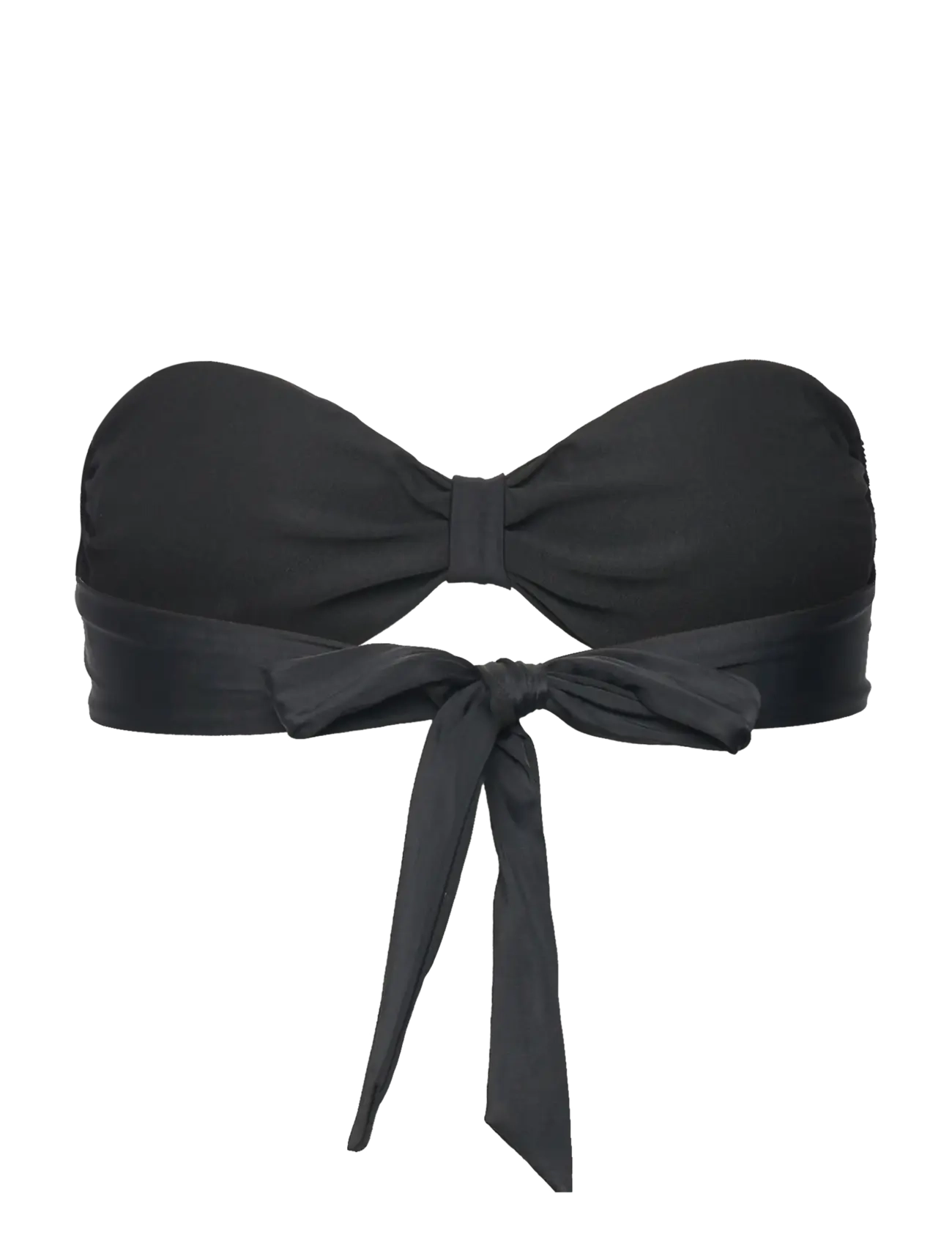 Rosemunde - RWShiitake Bandeau Bikini Top - bandeaubikinier - black - 1