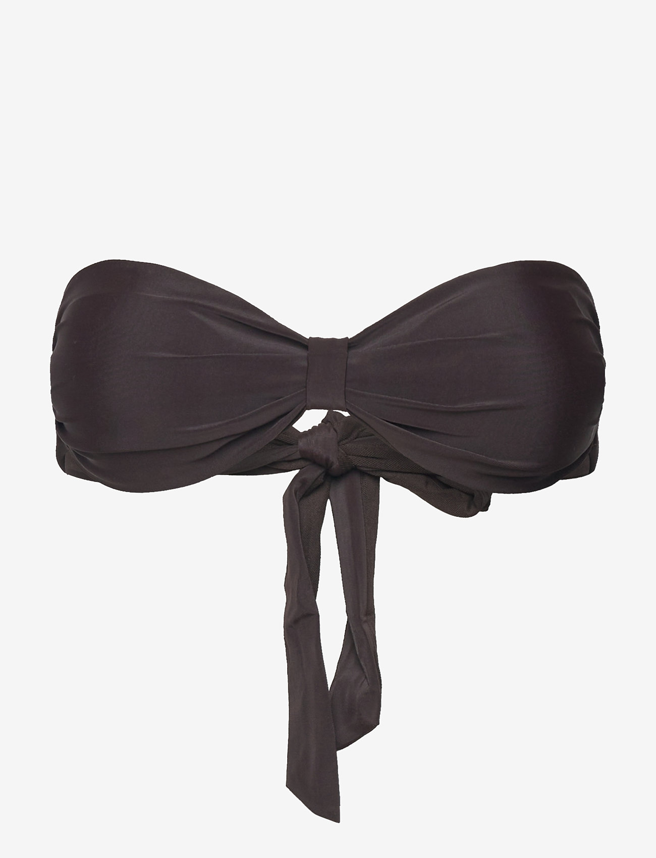 Rosemunde - RWShiitake Bandeau Bikini Top - black brown - 0