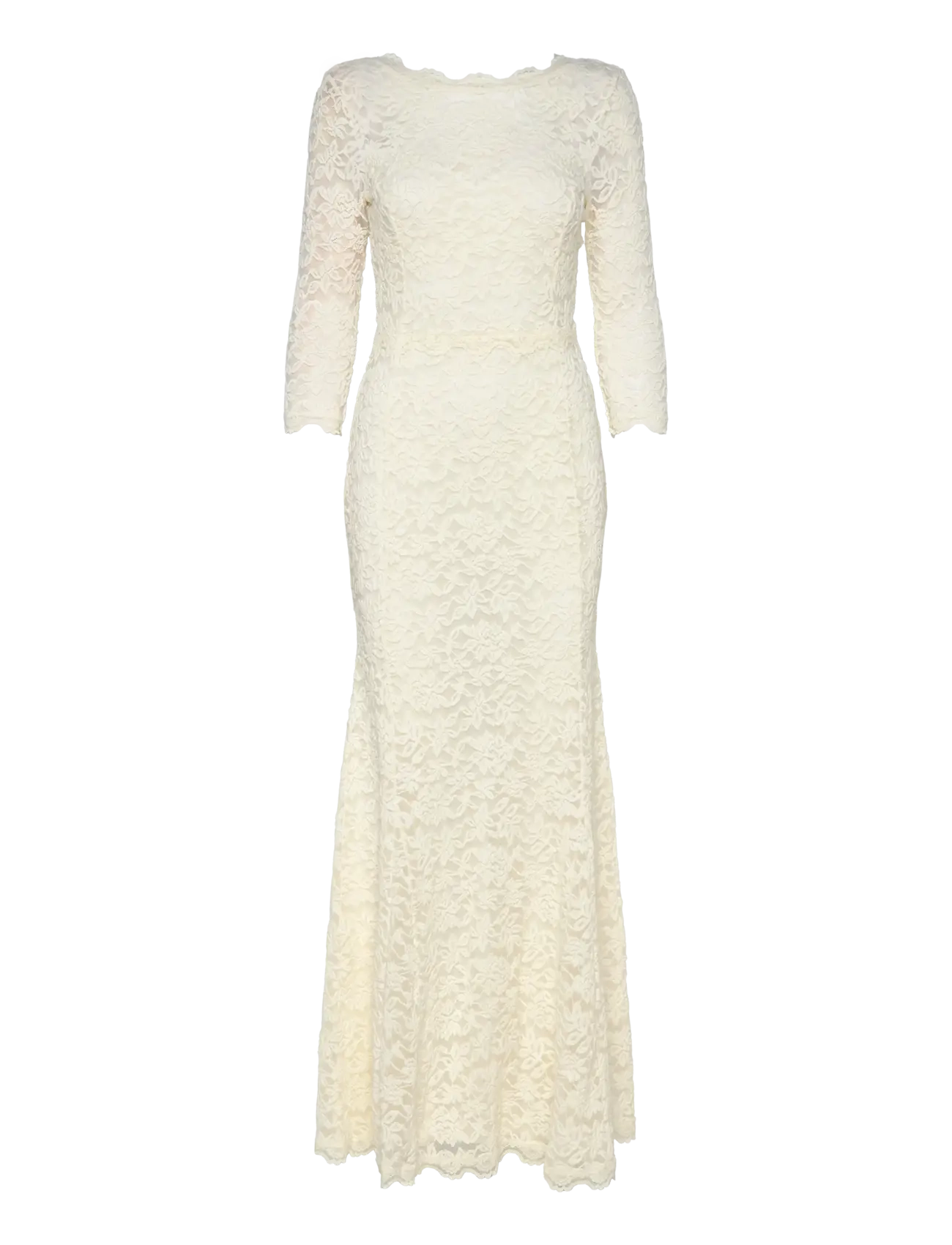 ROSEMUNDE Rwdelicia 3/4 Long Bridal Kleid Cream - XL - Damen
