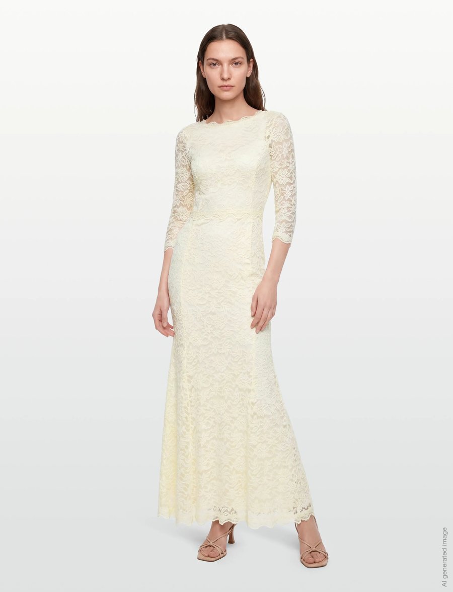 Rosemunde - RWDelicia 3/4 Long Bridal Dress - brautkleider - ivory - 0