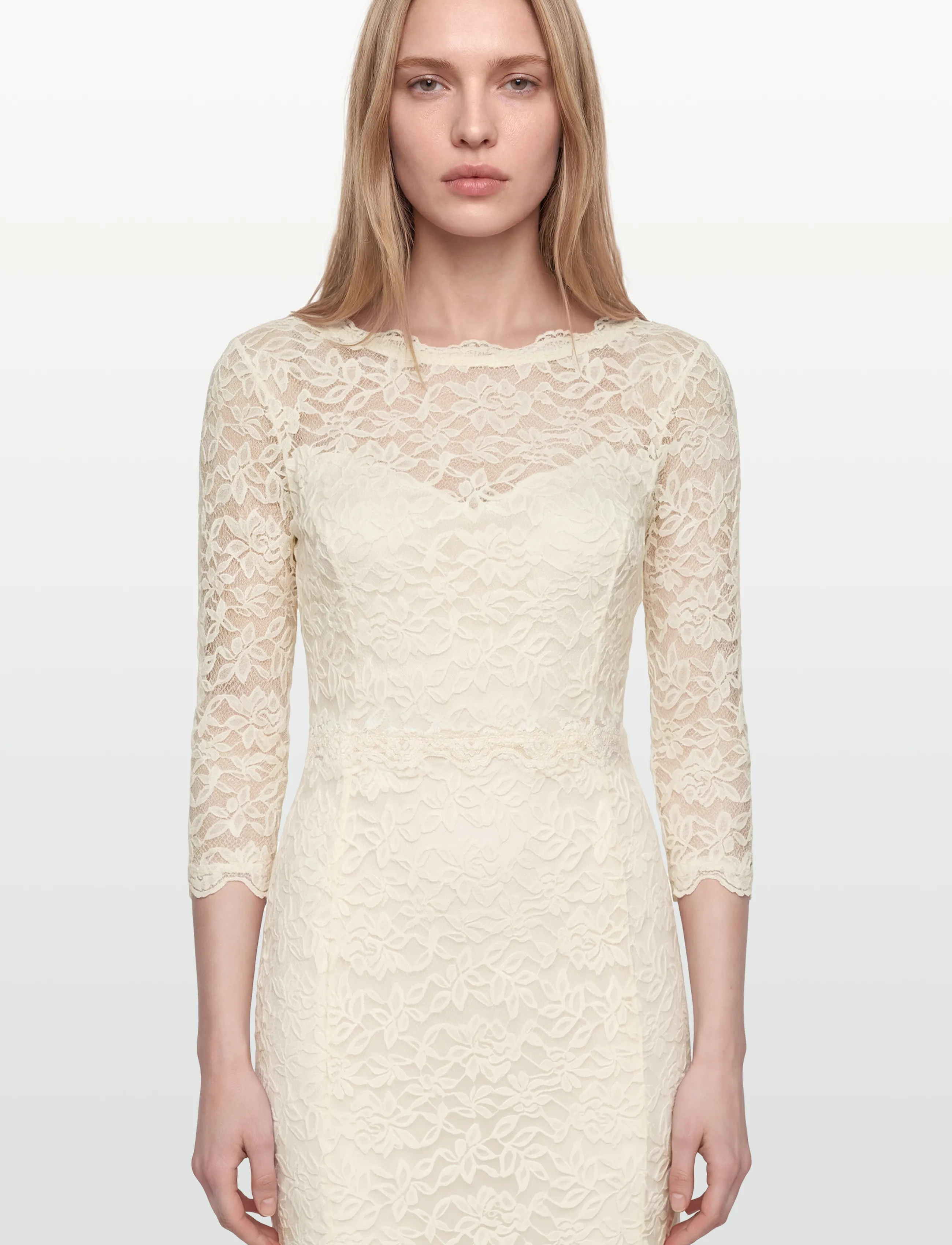 Rosemunde - RWDelicia 3/4 Long Bridal Dress - brautkleider - ivory - 3