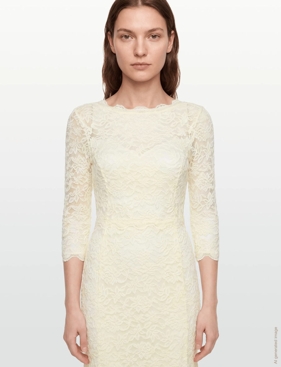 Rosemunde - RWDelicia 3/4 Long Bridal Dress - brautkleider - ivory - 3