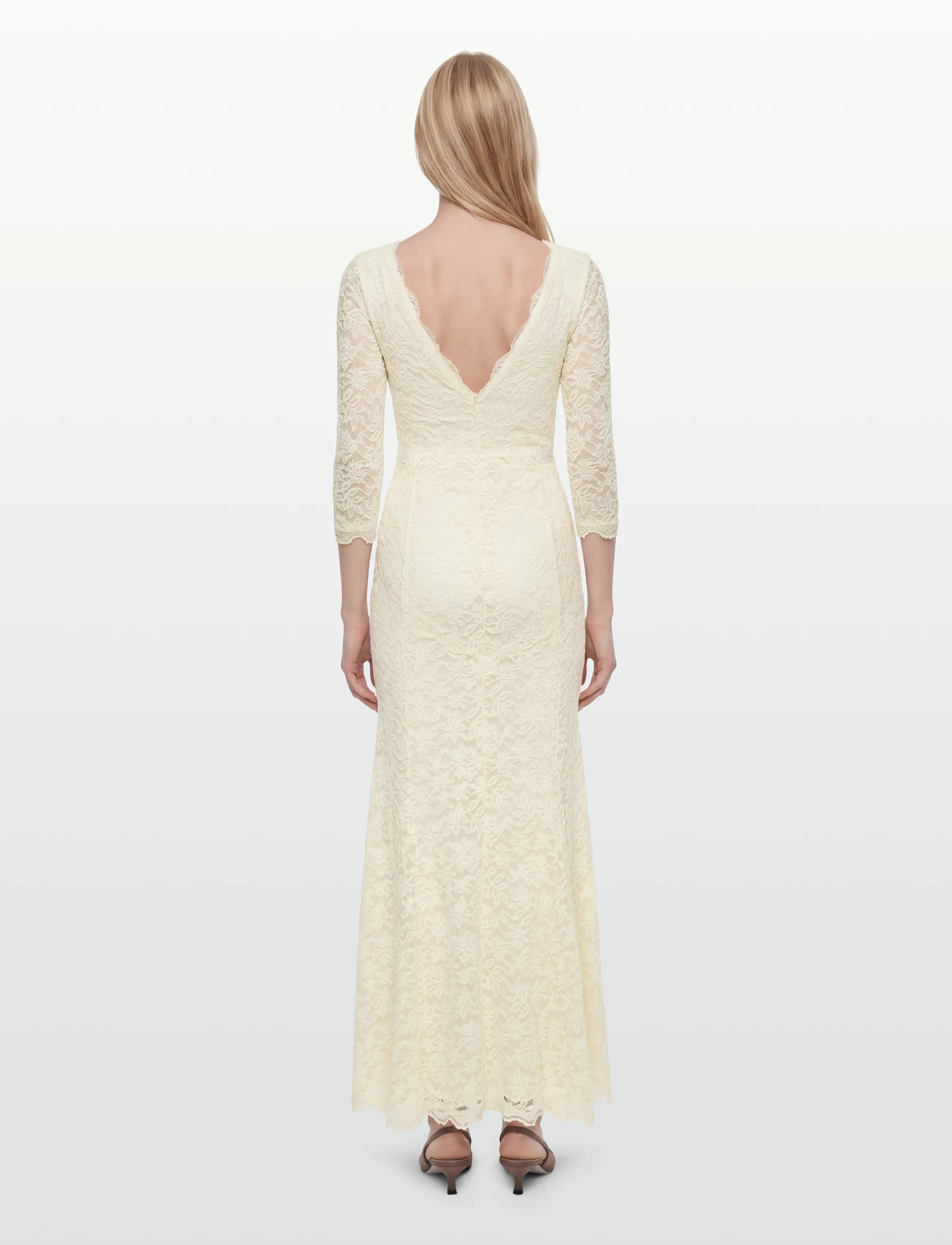 Rosemunde - RWDelicia 3/4 Long Bridal Dress - brautkleider - ivory - 4