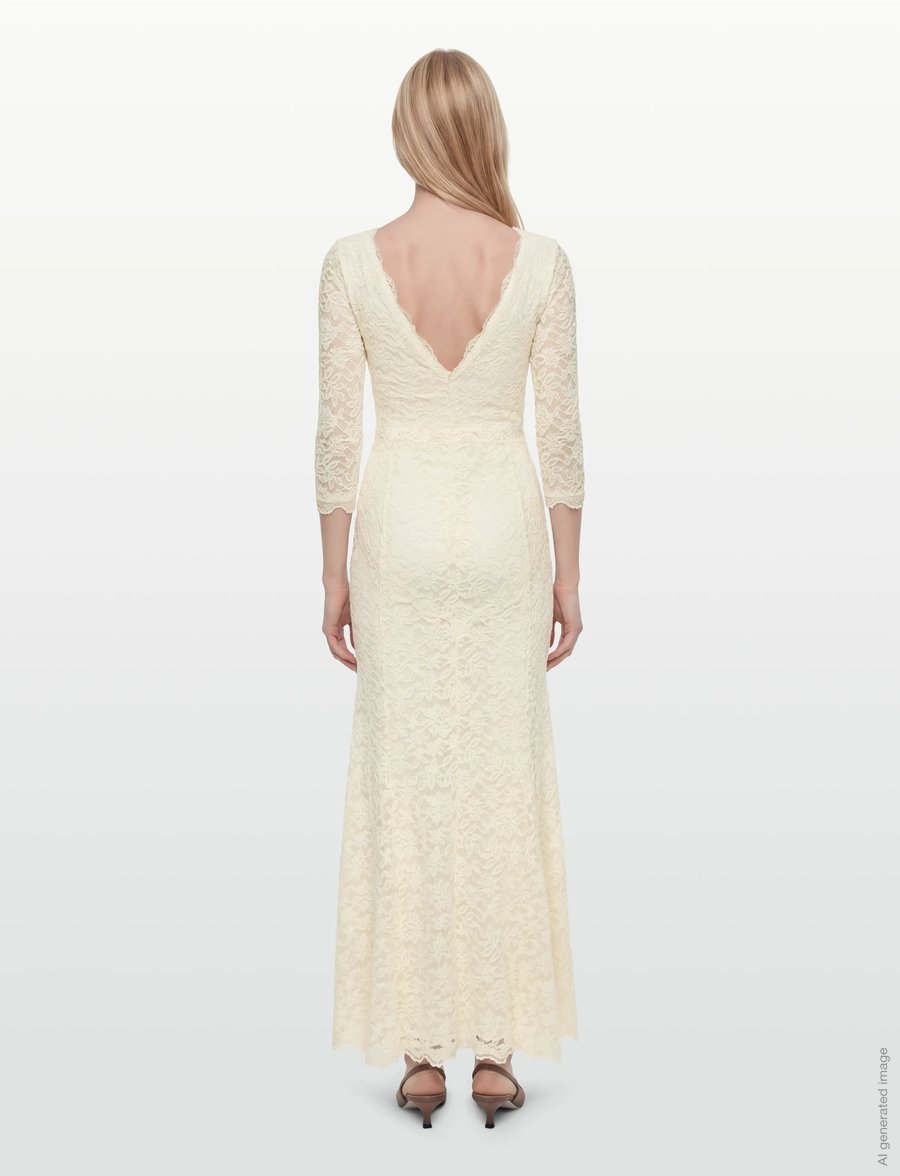 Rosemunde - RWDelicia 3/4 Long Bridal Dress - brautkleider - ivory - 4