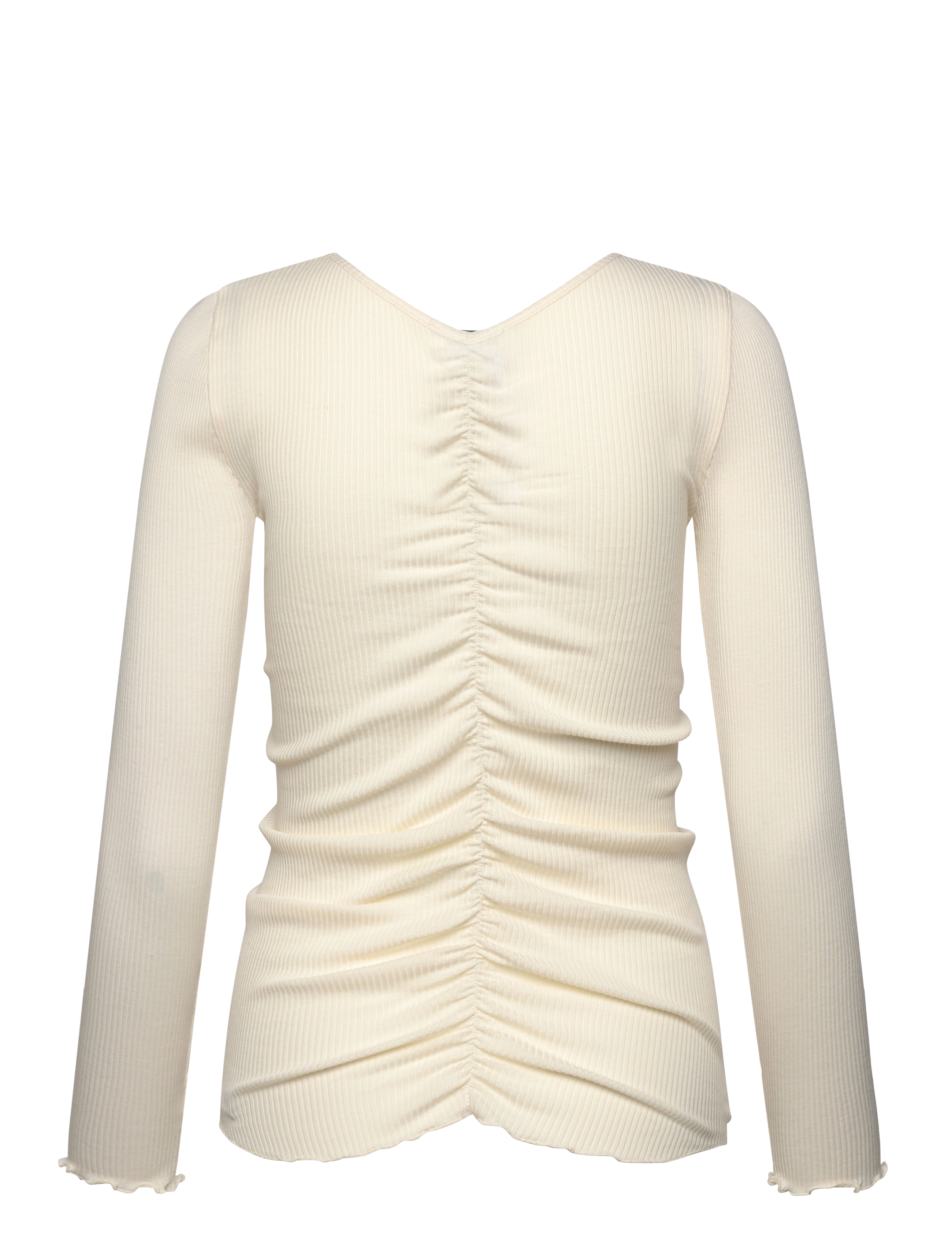 Rosemunde - RWBalta LS Elastic T-shirt - hauts à manches longues - ivory - 1