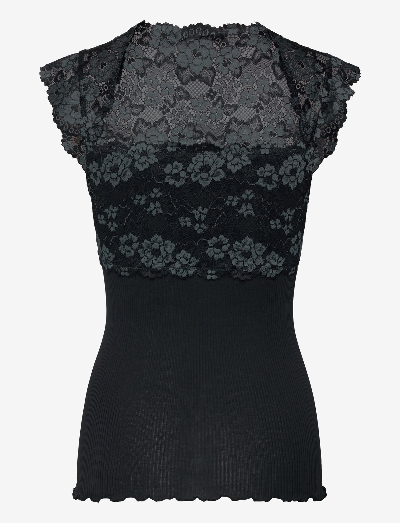 Rosemunde - RWBalta SS Lace Top - Ärmellose tops - navy w/paris blue - 1