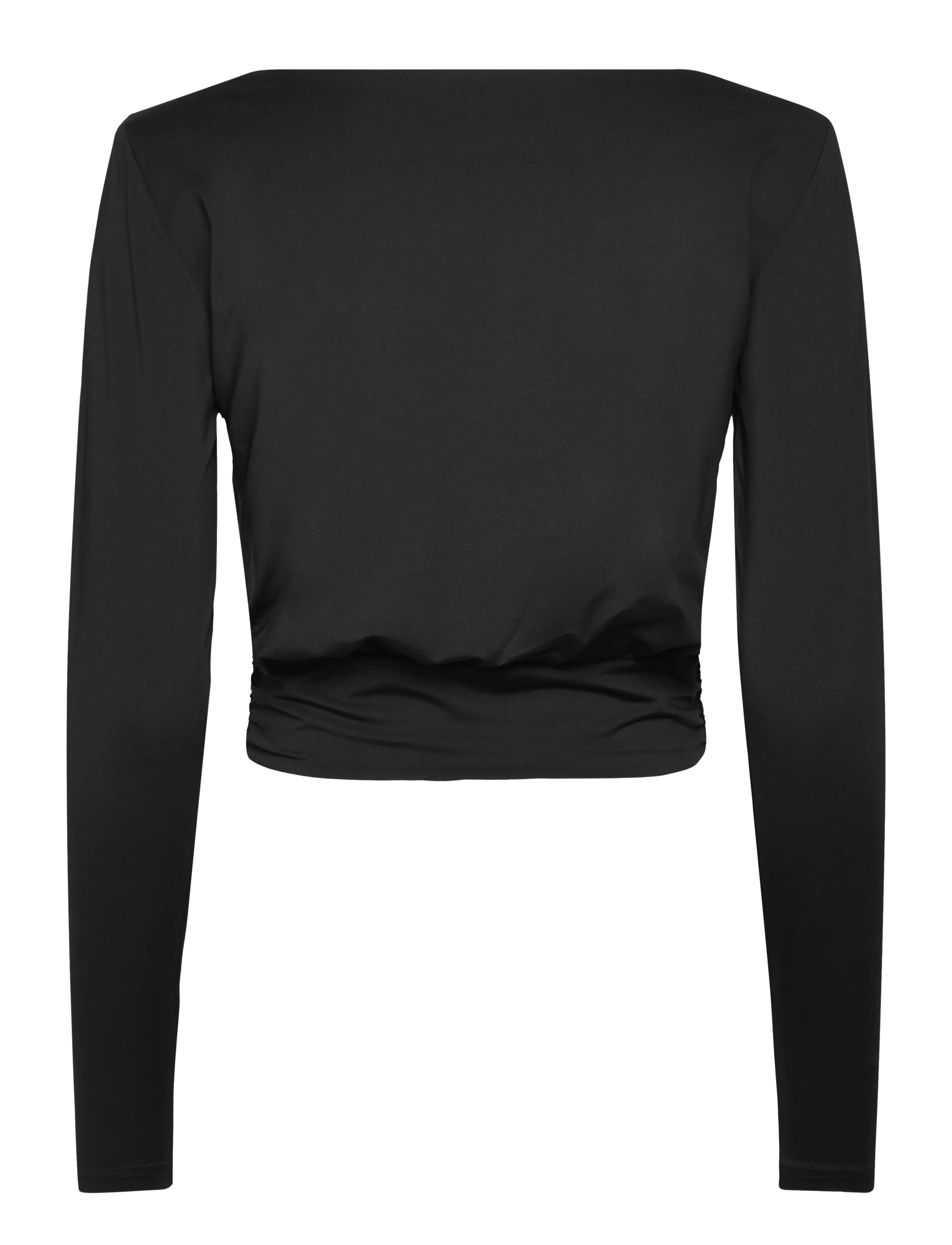 Rosemunde - RWBillie LS O-neck T-shirt - pitkähihaiset paidat - black - 2