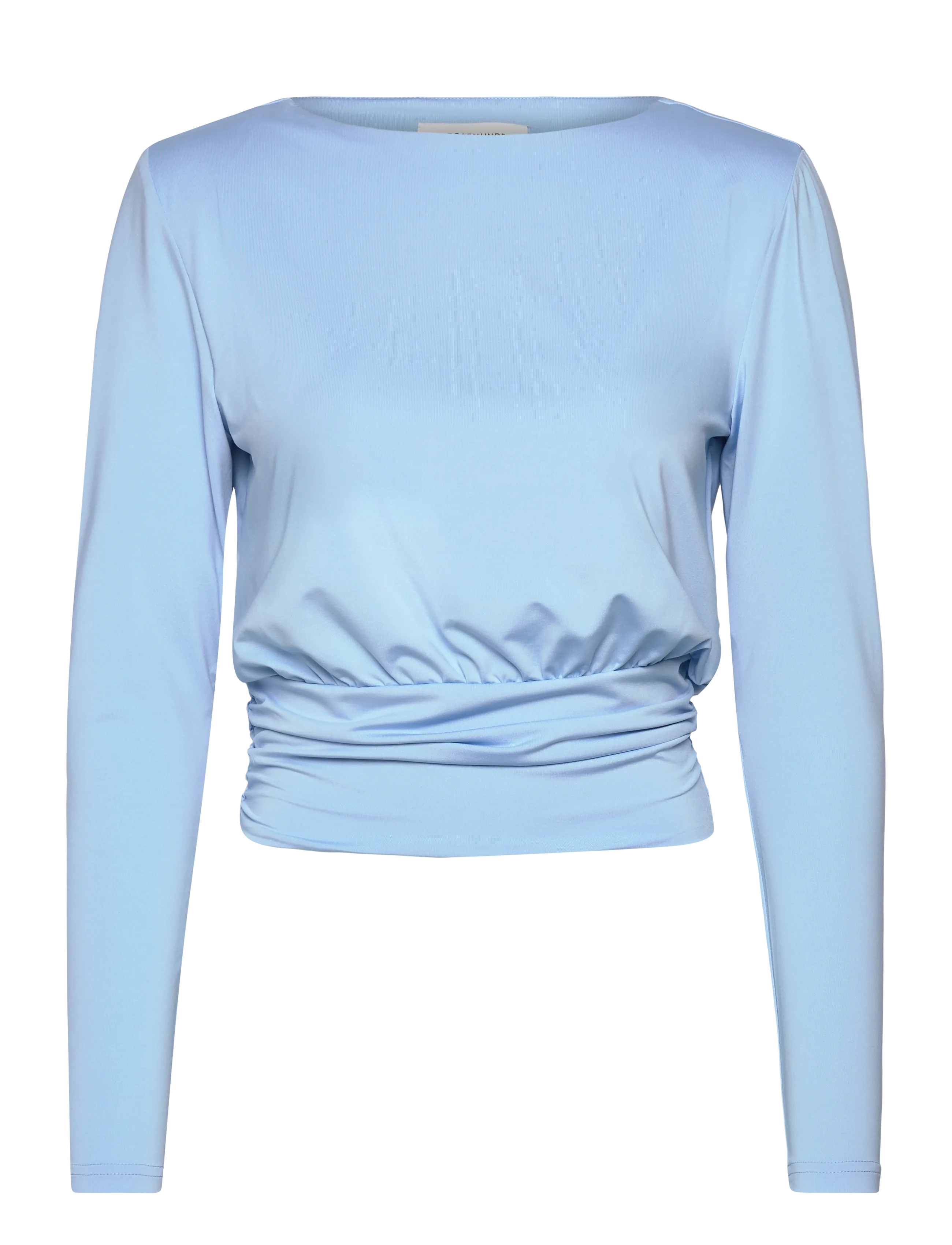 Rosemunde RWBillie LS O-neck T-shirt - Langærmede toppe - PLACID BLUE / blue