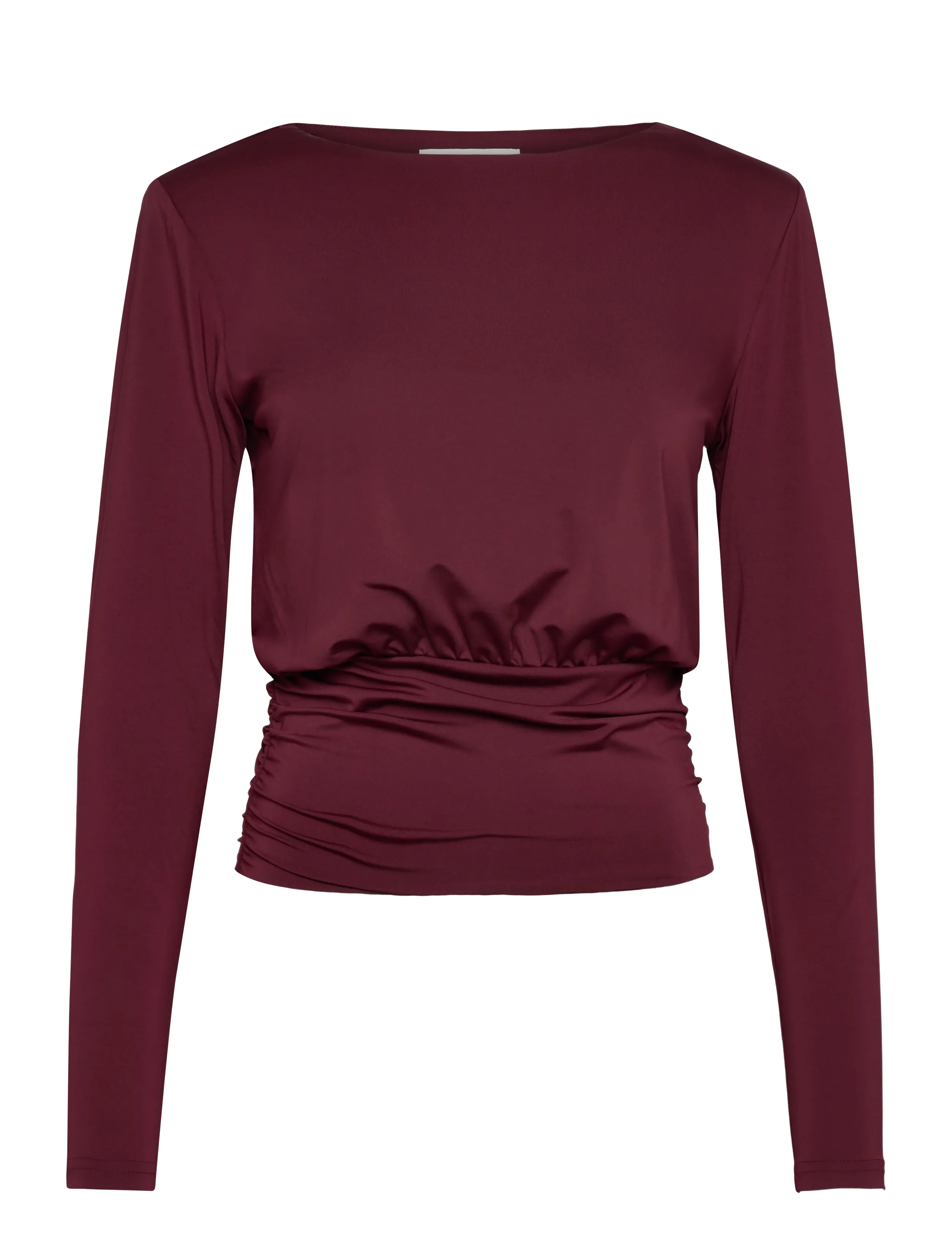 Rosemunde RWBillie LS O-neck T-shirt - Tøj - TAWNY PORT / burgundy