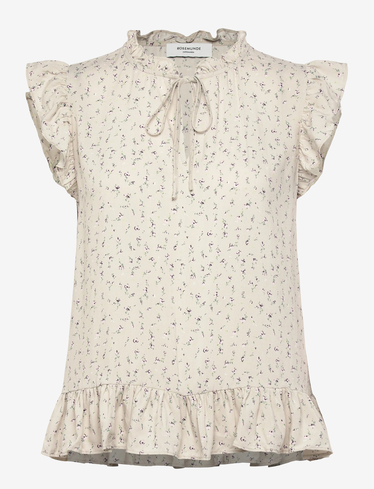 Rosemunde - RWElif SL Regular Top - Ärmlösa blusar - ballet flower print - 0