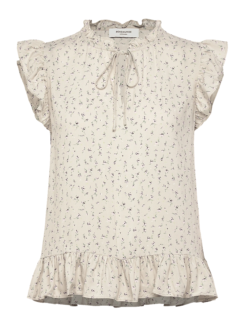 Rosemunde - RWElif SL Regular Top - Ärmellose blusen - ballet flower print - 0