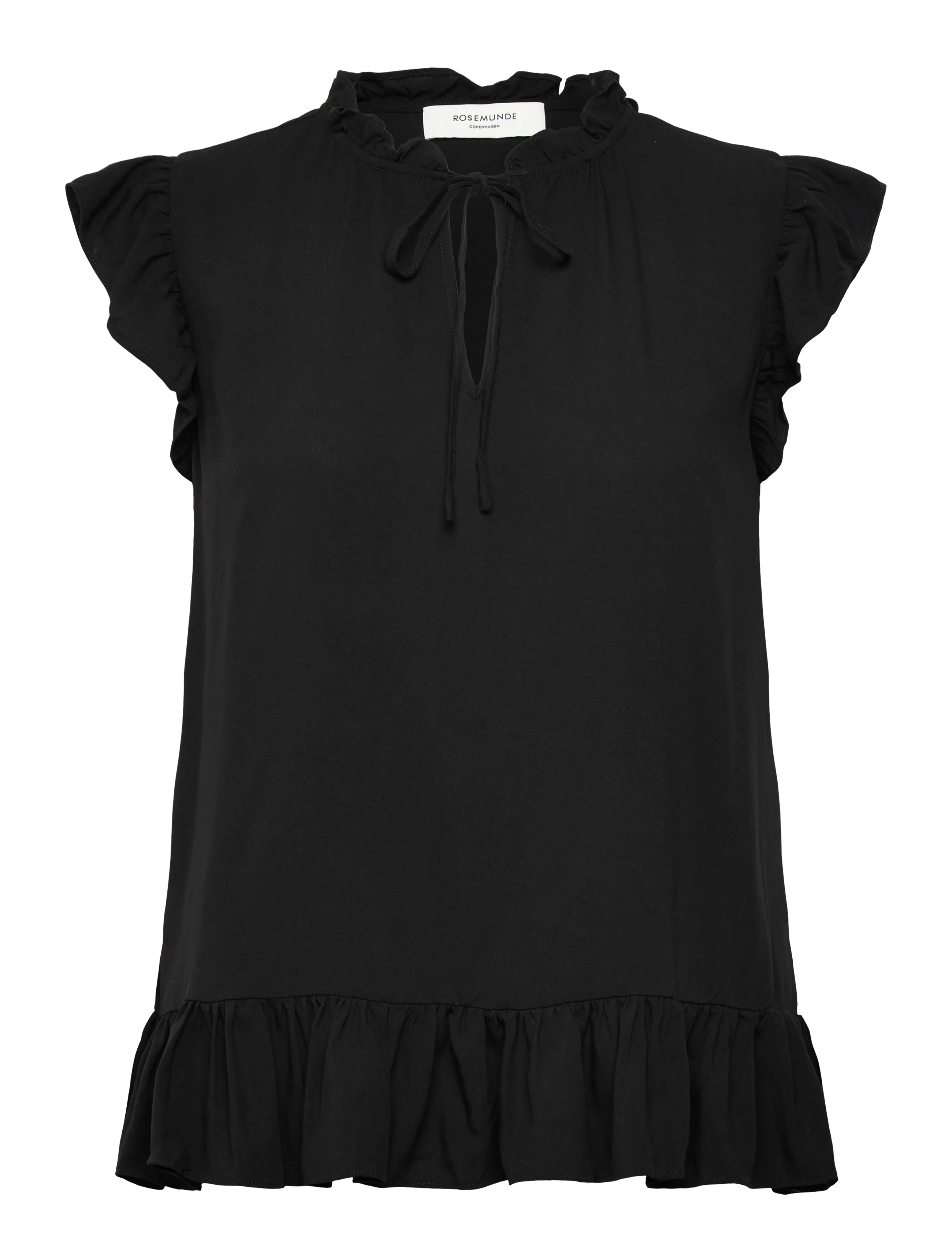 ROSEMUNDE Rwelif Sl Regular Oberteil Schwarz - 36 - Damen