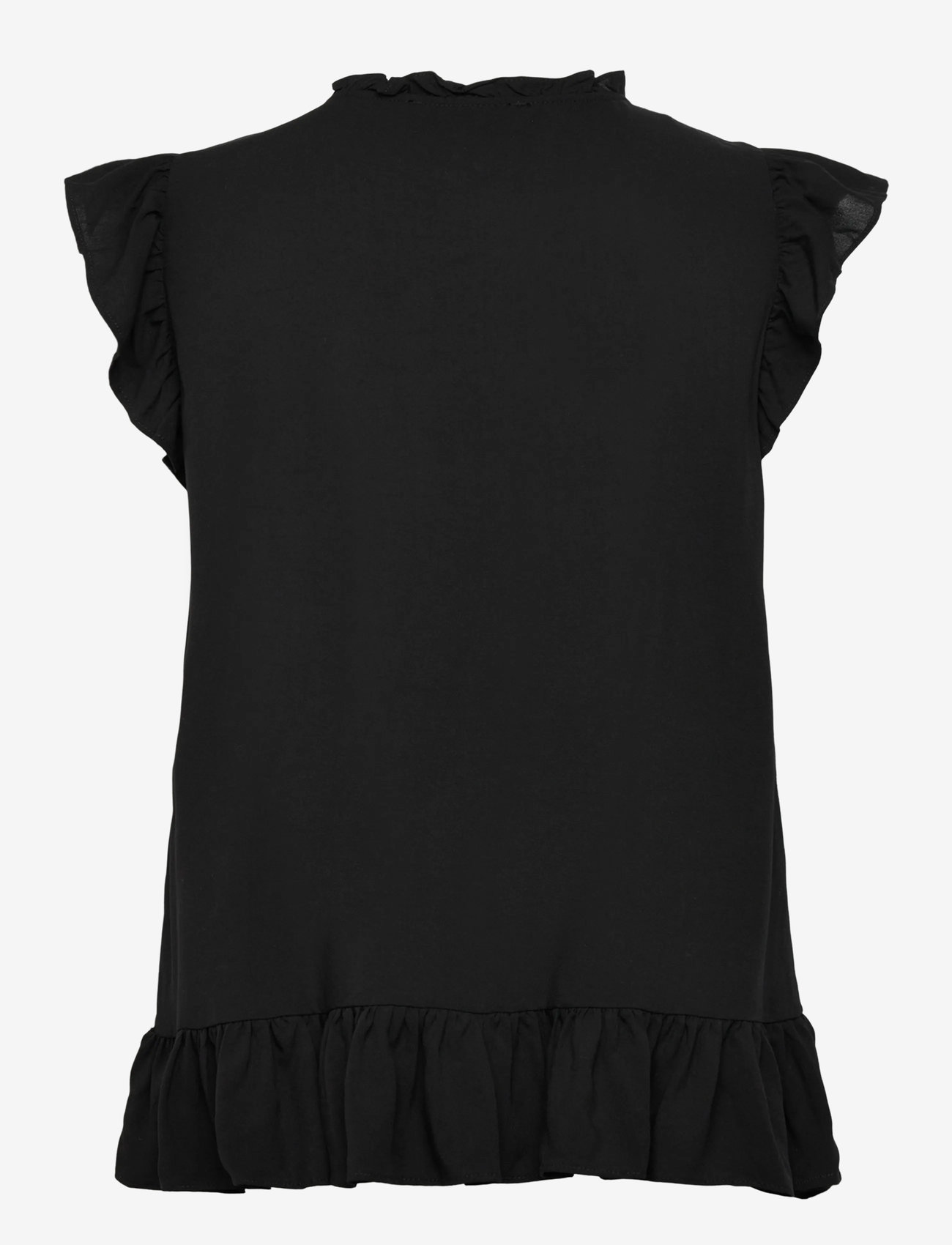 Rosemunde - RWElif SL Regular Top - Ärmlösa blusar - black - 1