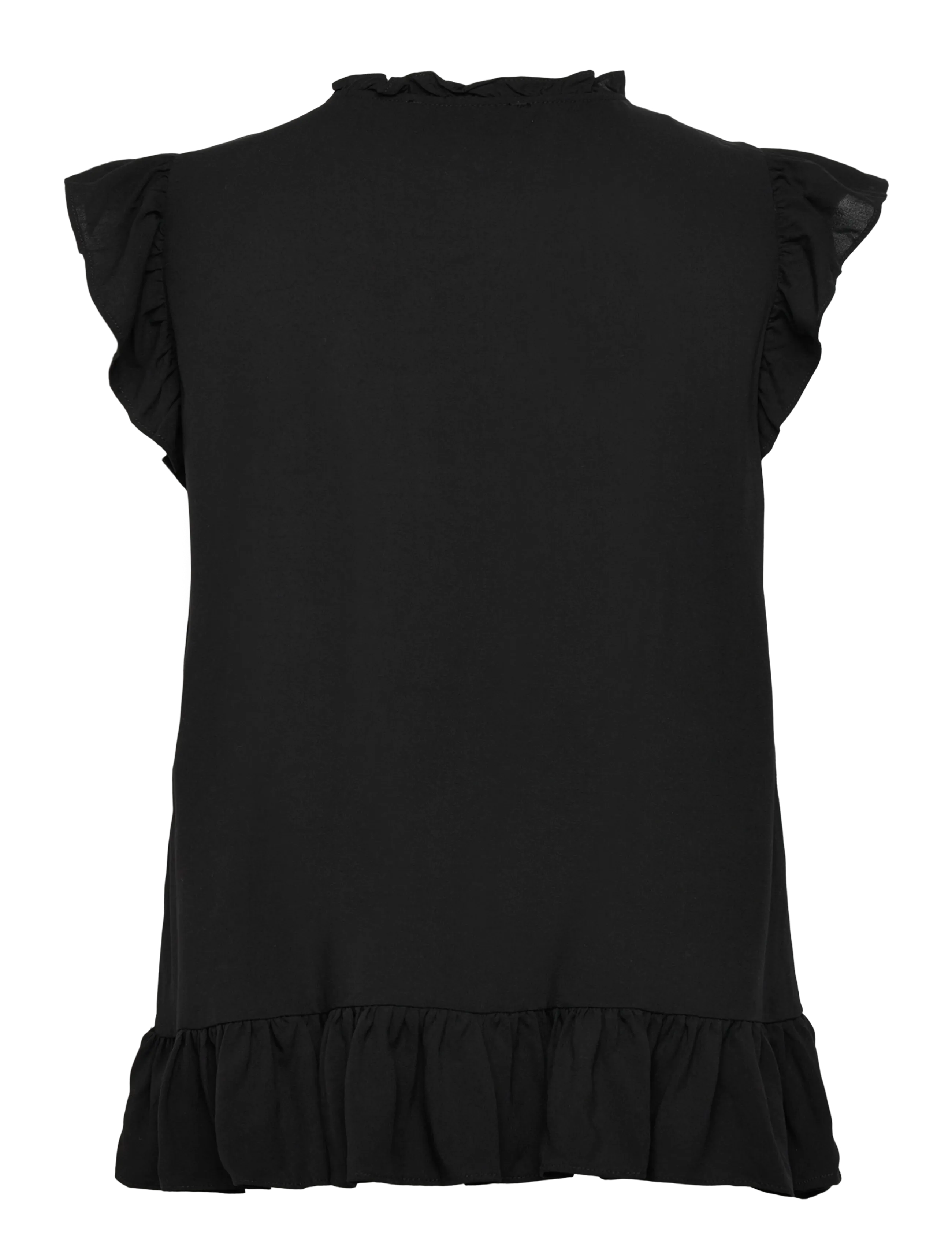 Rosemunde - RWElif SL Regular Top - Ærmeløse bluser - black - 1
