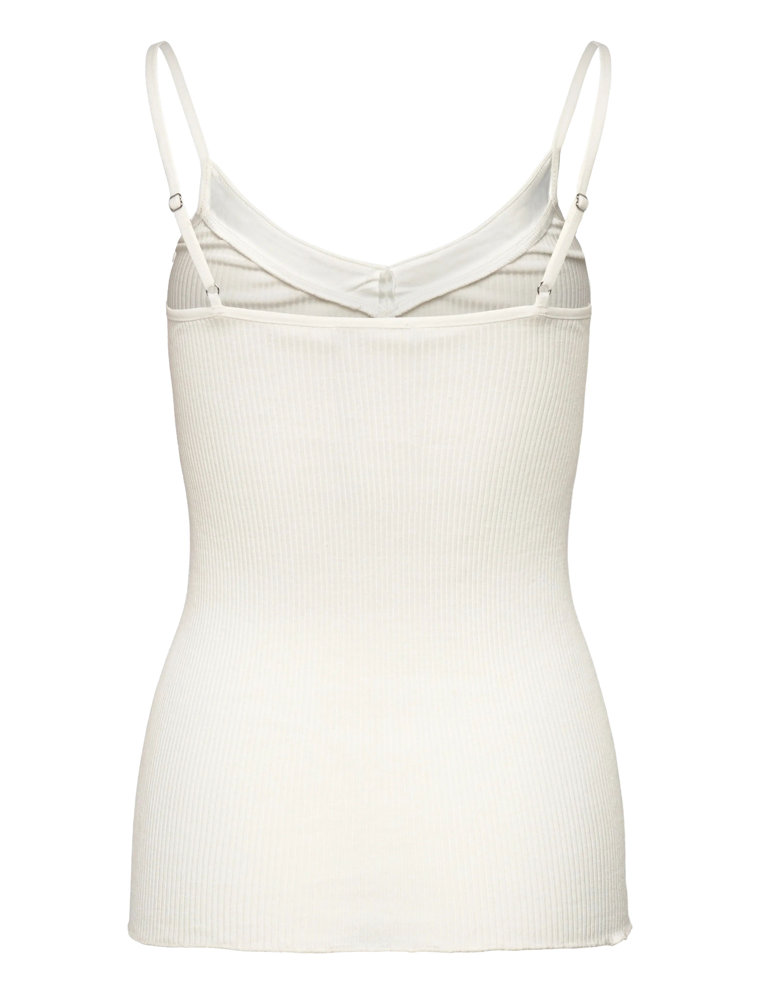 Rosemunde - RWBeatha Silk SL Strap Satin Tape T - hauts sans manches - ivory - 1