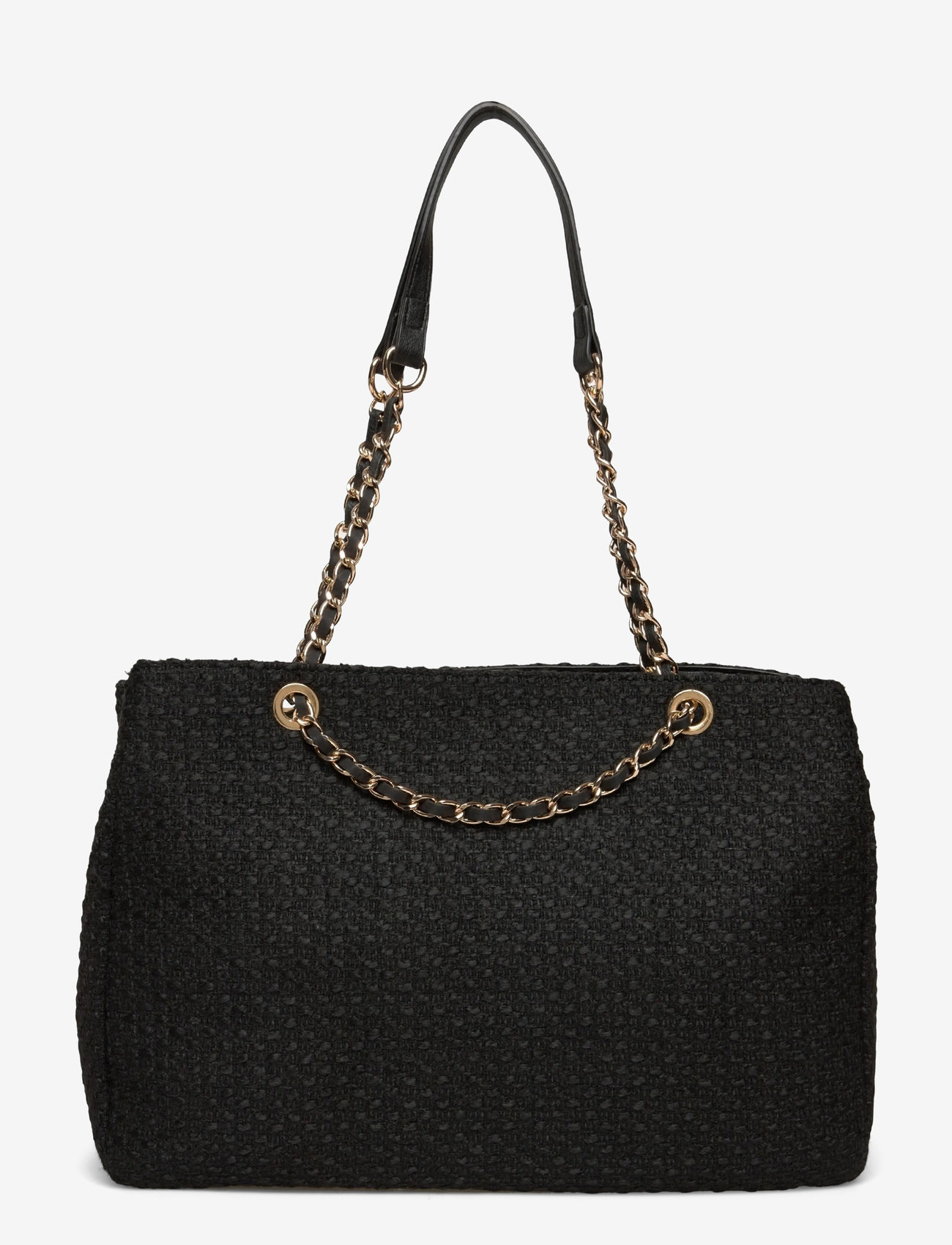 Rosemunde - RBNelly Bouclé Shopper - shoppingväskor - black gold - 1