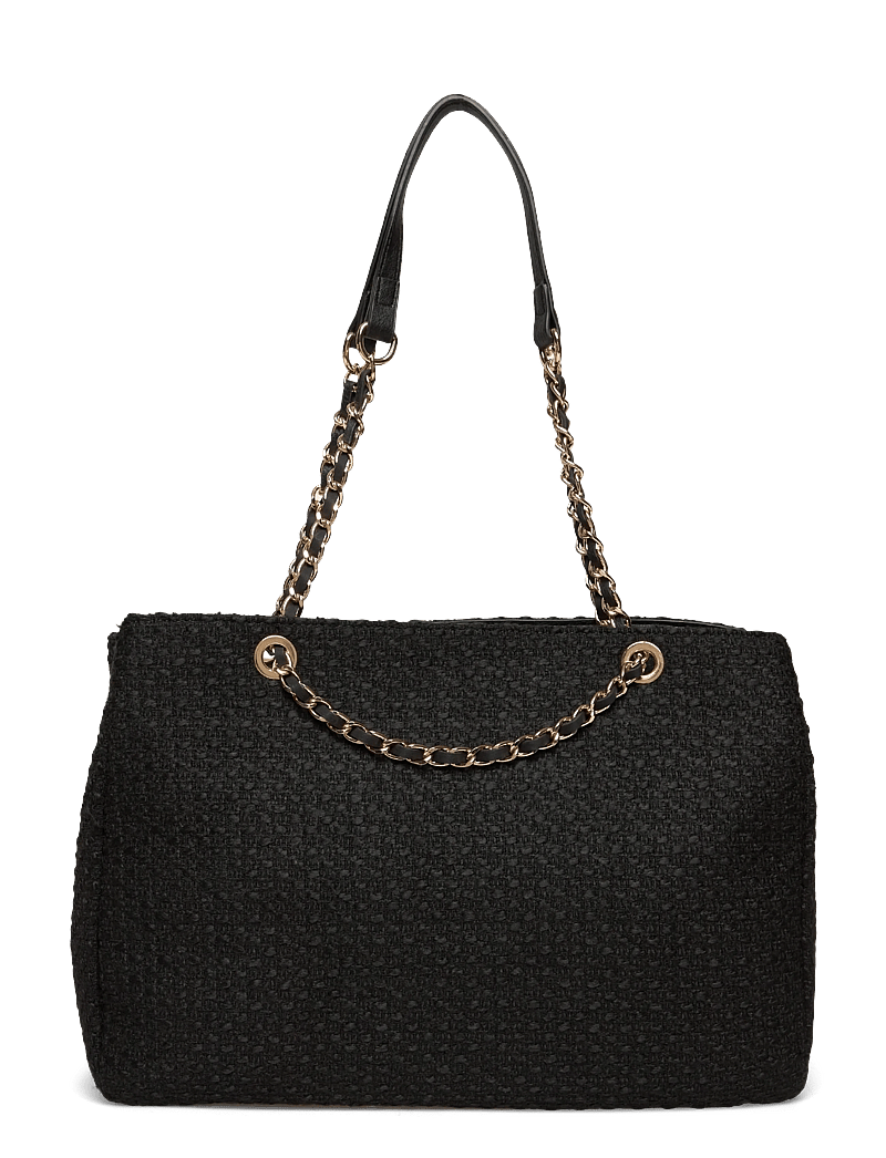 Rosemunde - RBNelly Bouclé Shopper - shoppingväskor - black gold - 1