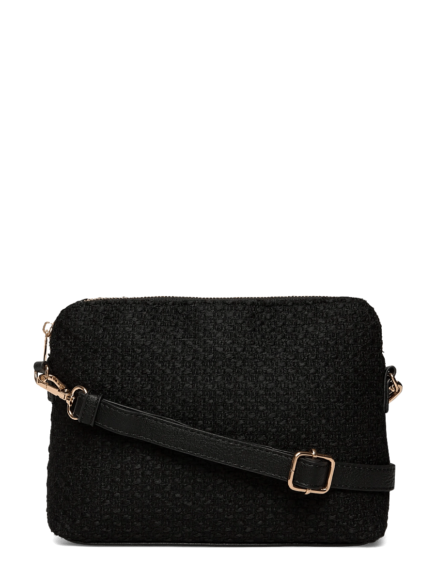 Rosemunde - RBNelly Bouclé Clutch - black gold - 0