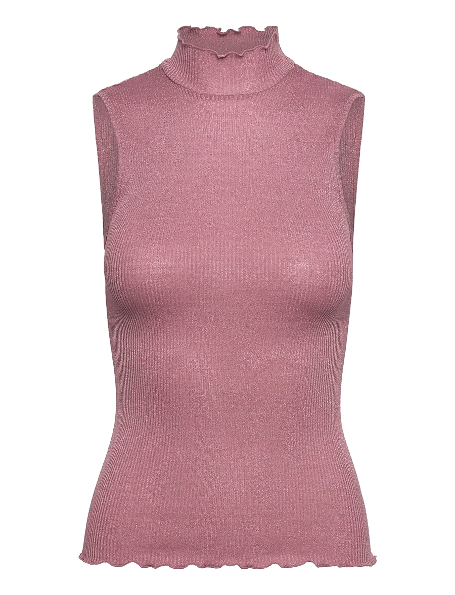 Rosemunde - RWBliss Silk SL Top - rollkragenpullover - nostalgia rose - 1