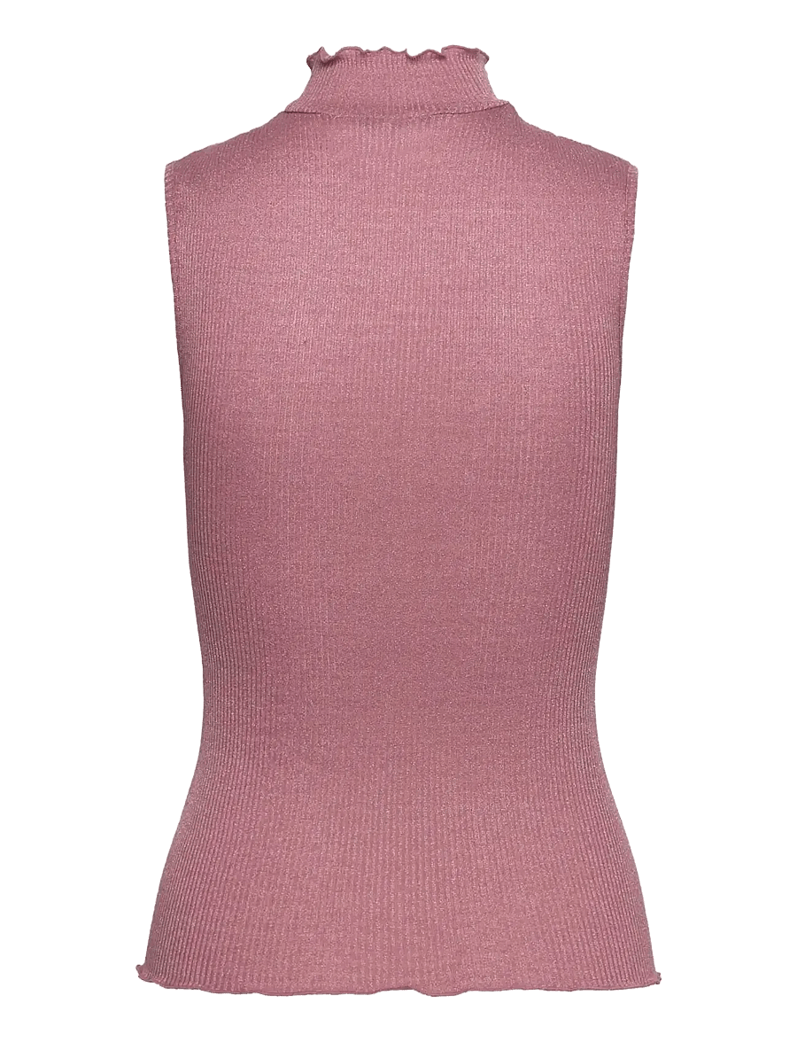 Rosemunde - RWBliss Silk SL Top - rollkragenpullover - nostalgia rose - 2