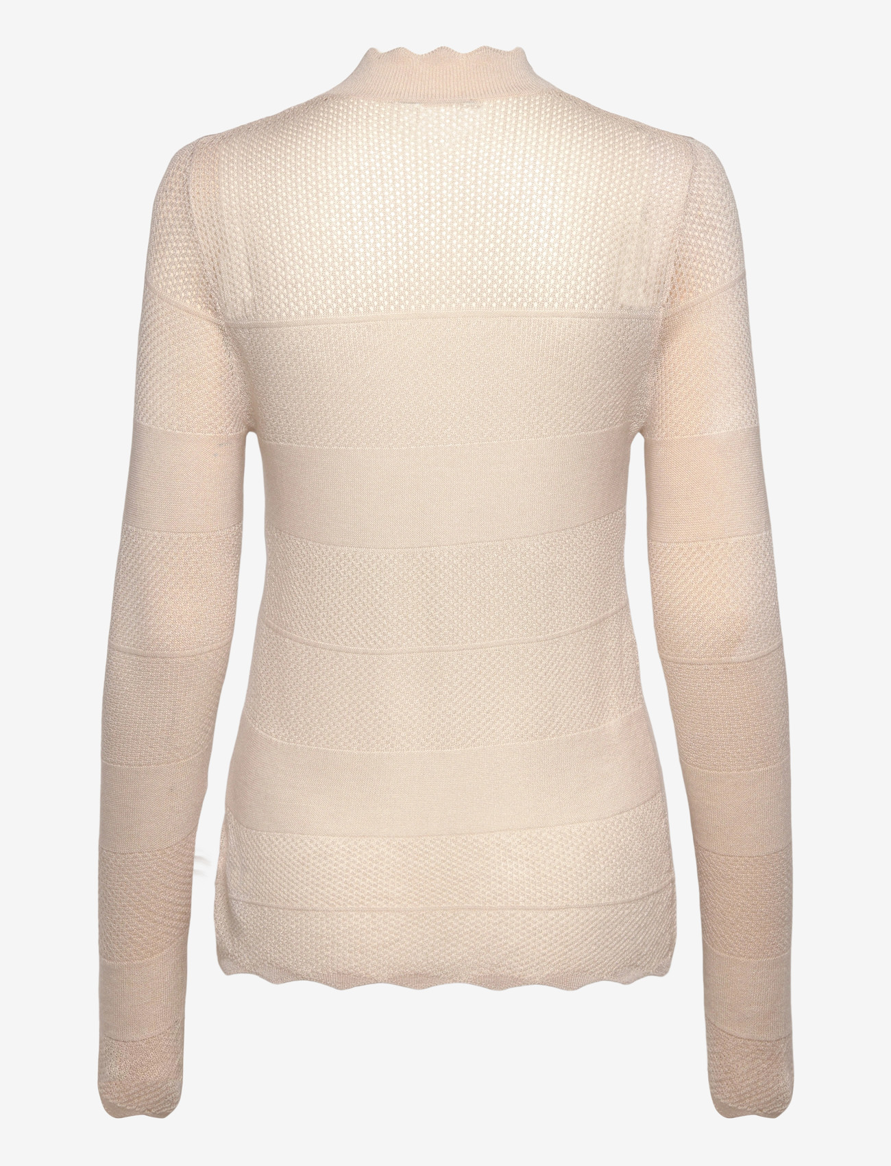 Rosemunde - RWLotus Tencel LS Mock Neck Pullove - pullover - rainy day - 1