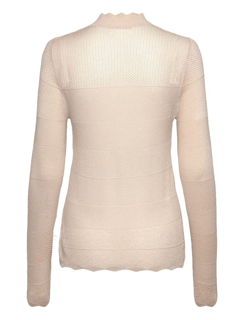 Rosemunde - RWLotus Tencel LS Mock Neck Pullove - pullover - rainy day - 1