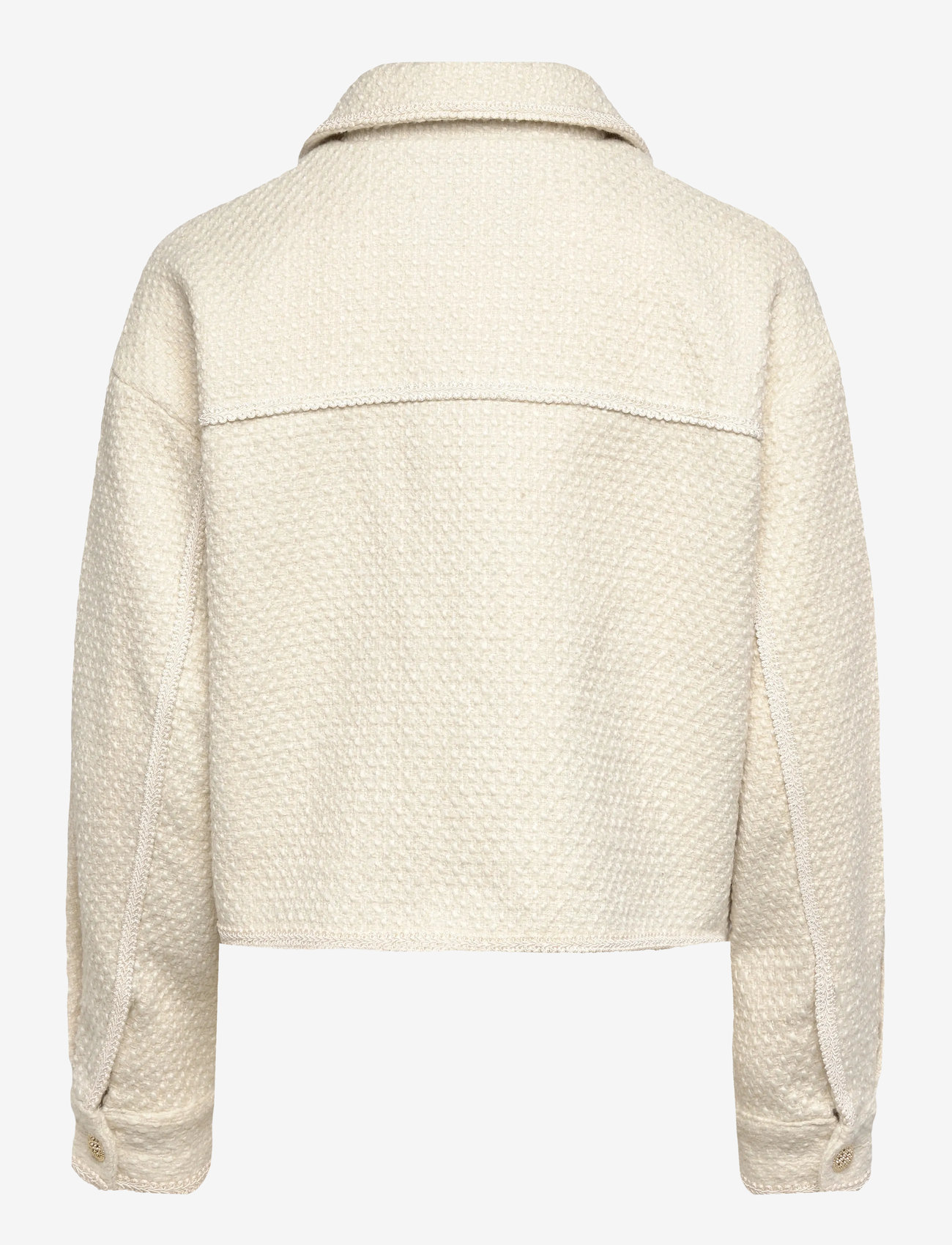 Rosemunde - RWNelly Boucle Wool Blend LS Oversi - jakker - ivory - 2