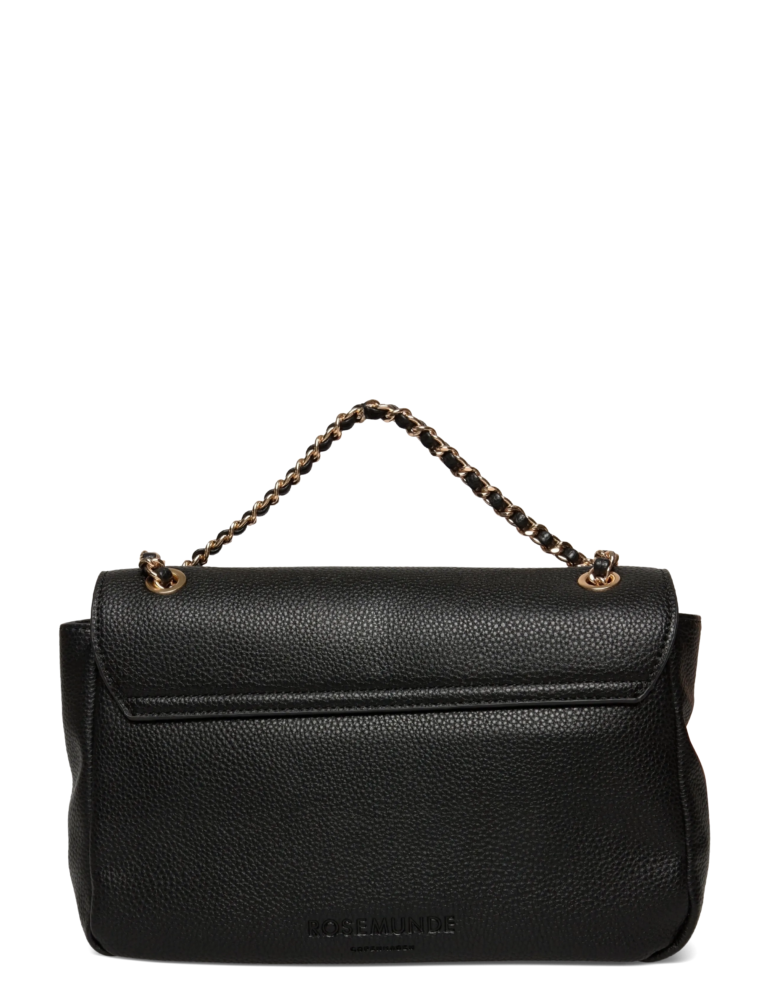 Rosemunde - RBSanya Small Chain Shoulder Bag - hverdags stil - black gold - 1
