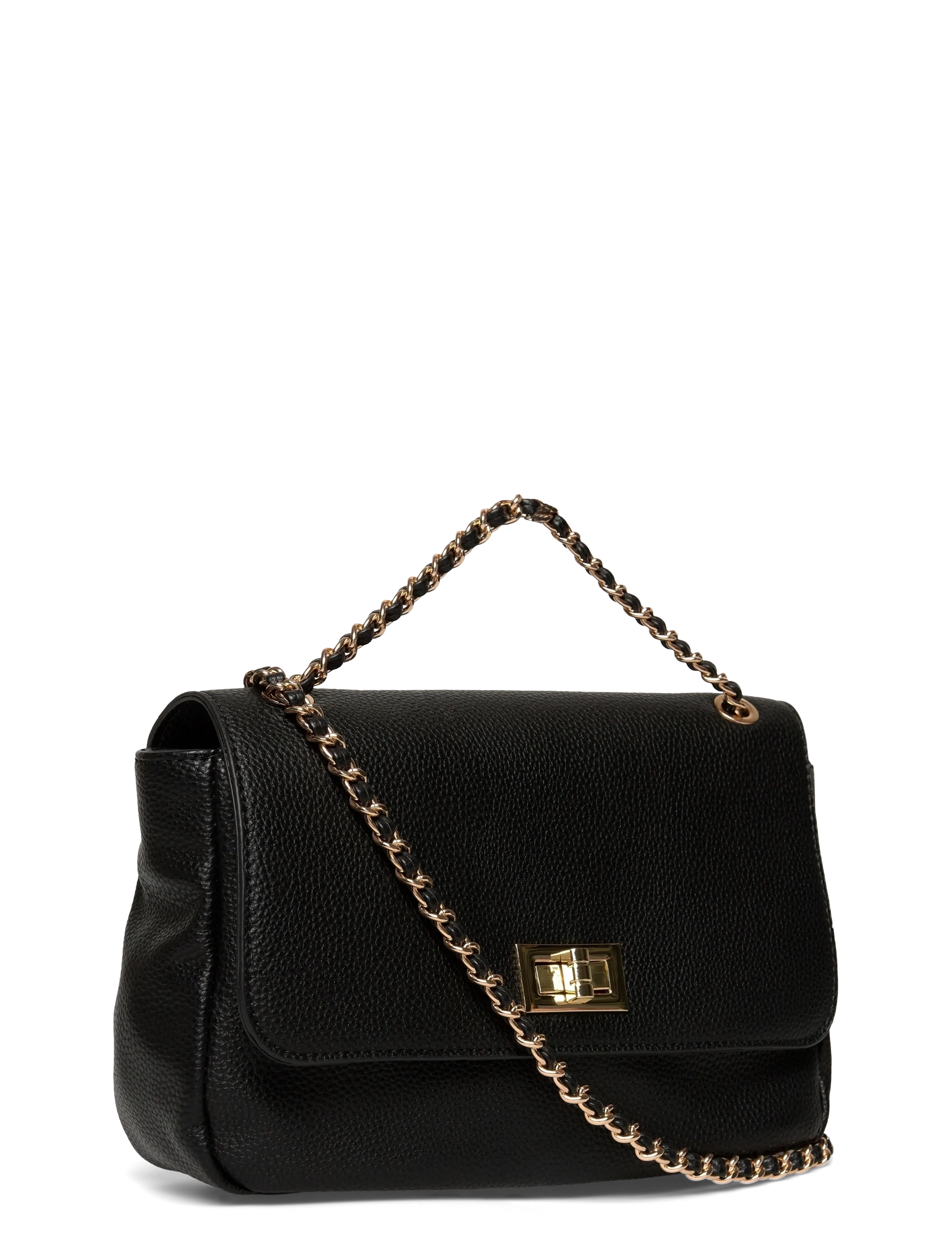 Rosemunde - RBSanya Small Chain Shoulder Bag - hverdags stil - black gold - 2