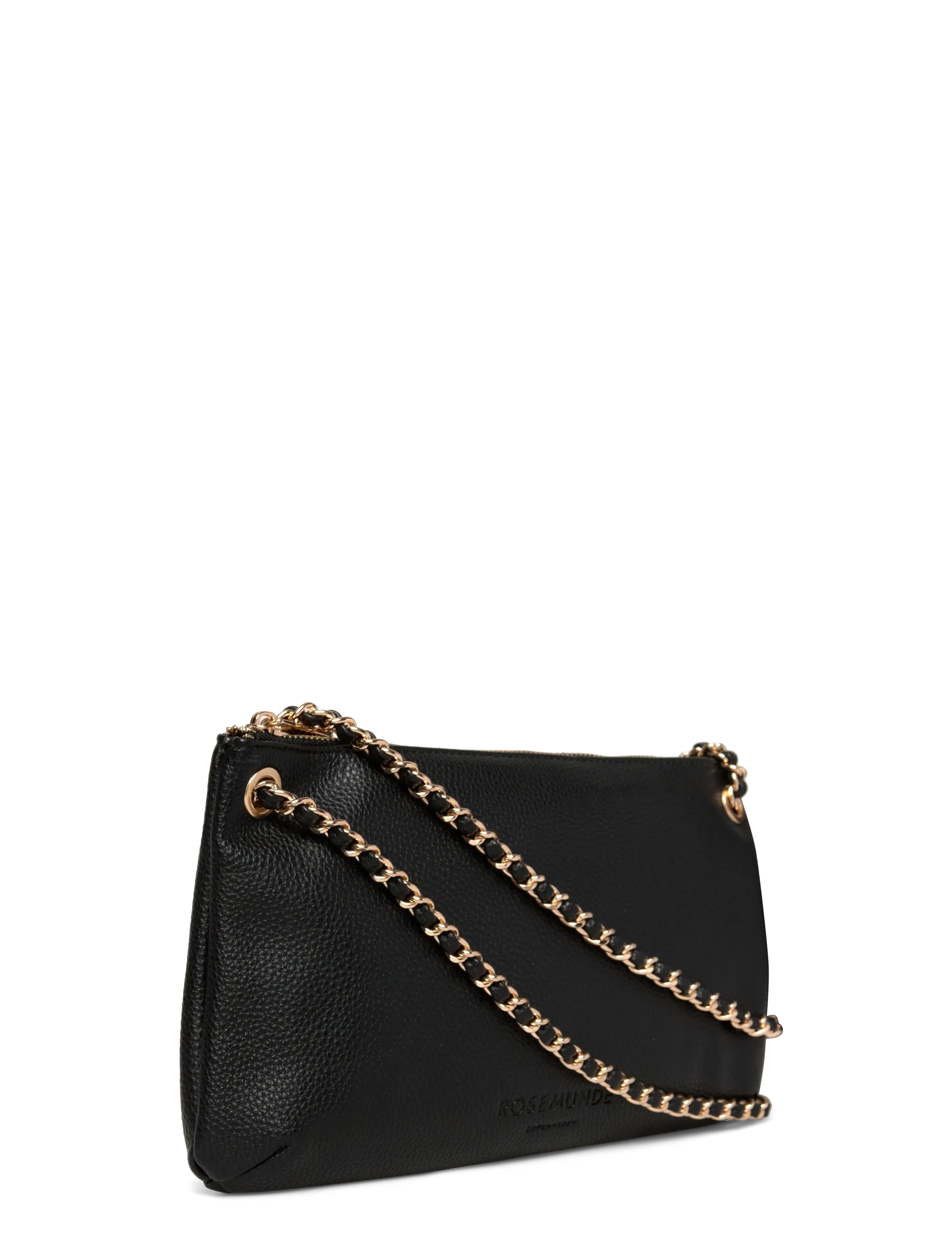 Rosemunde - RBSanya Medium Chain Clutch - skuldervesker - black gold - 2