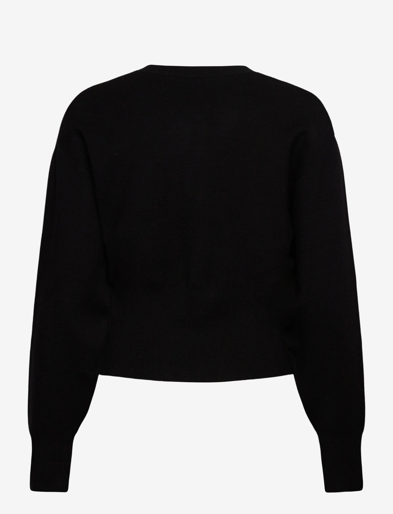 Rosemunde - RWAvar LS Cardigan - koftor - black - 1